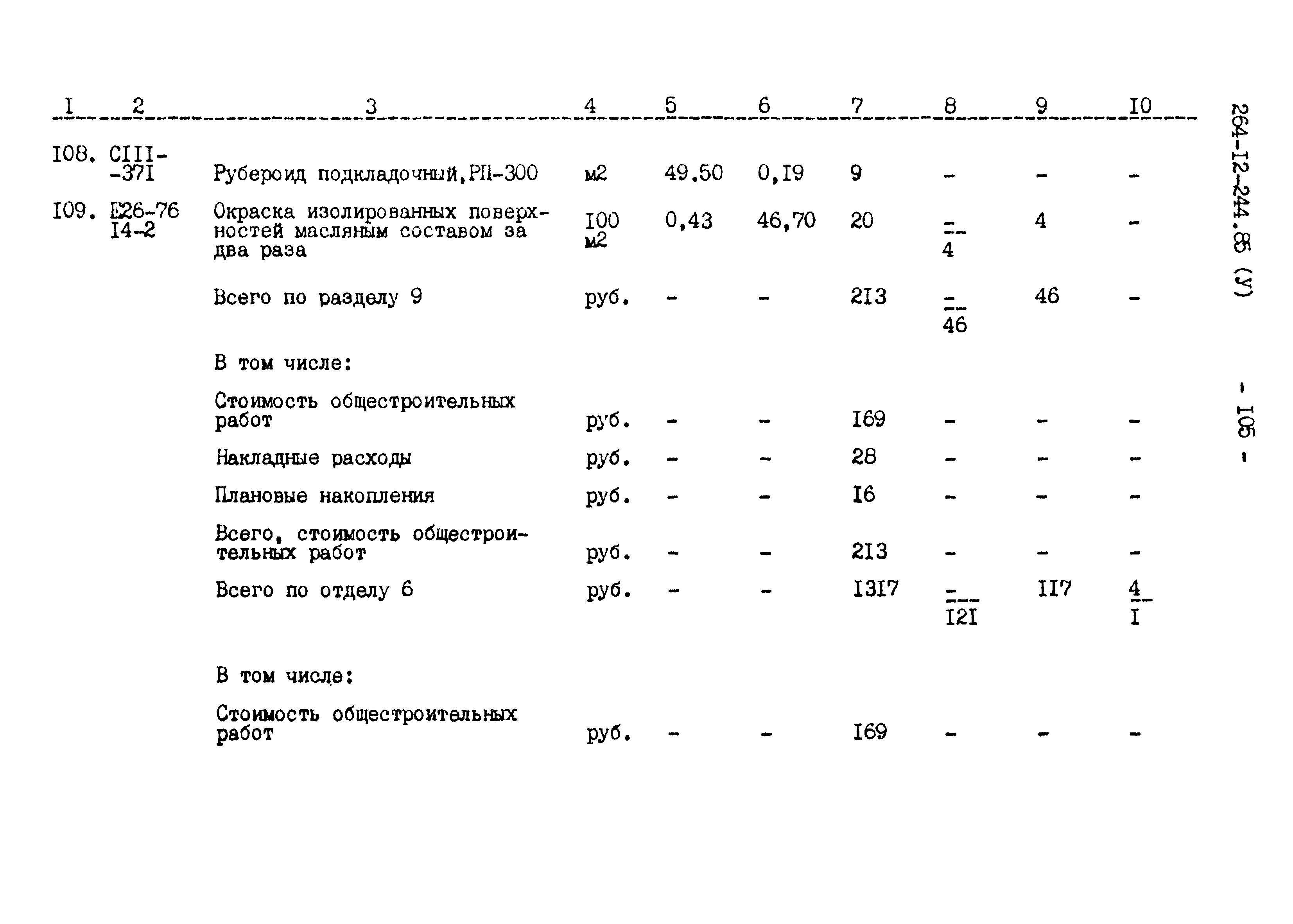 Типовой проект 264-12-244.85