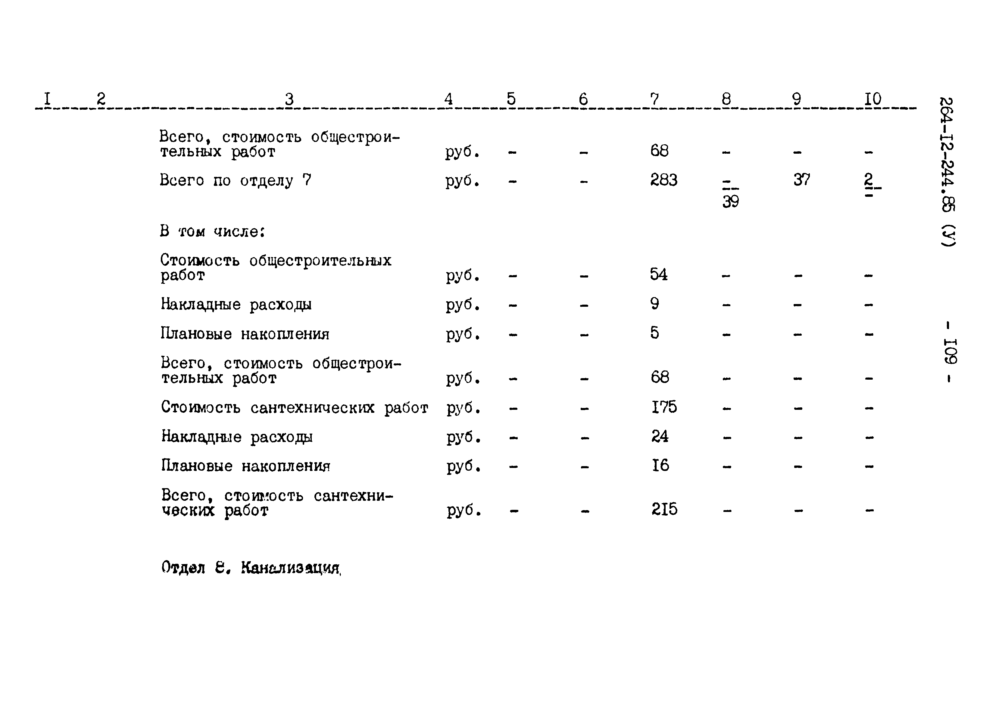 Типовой проект 264-12-244.85