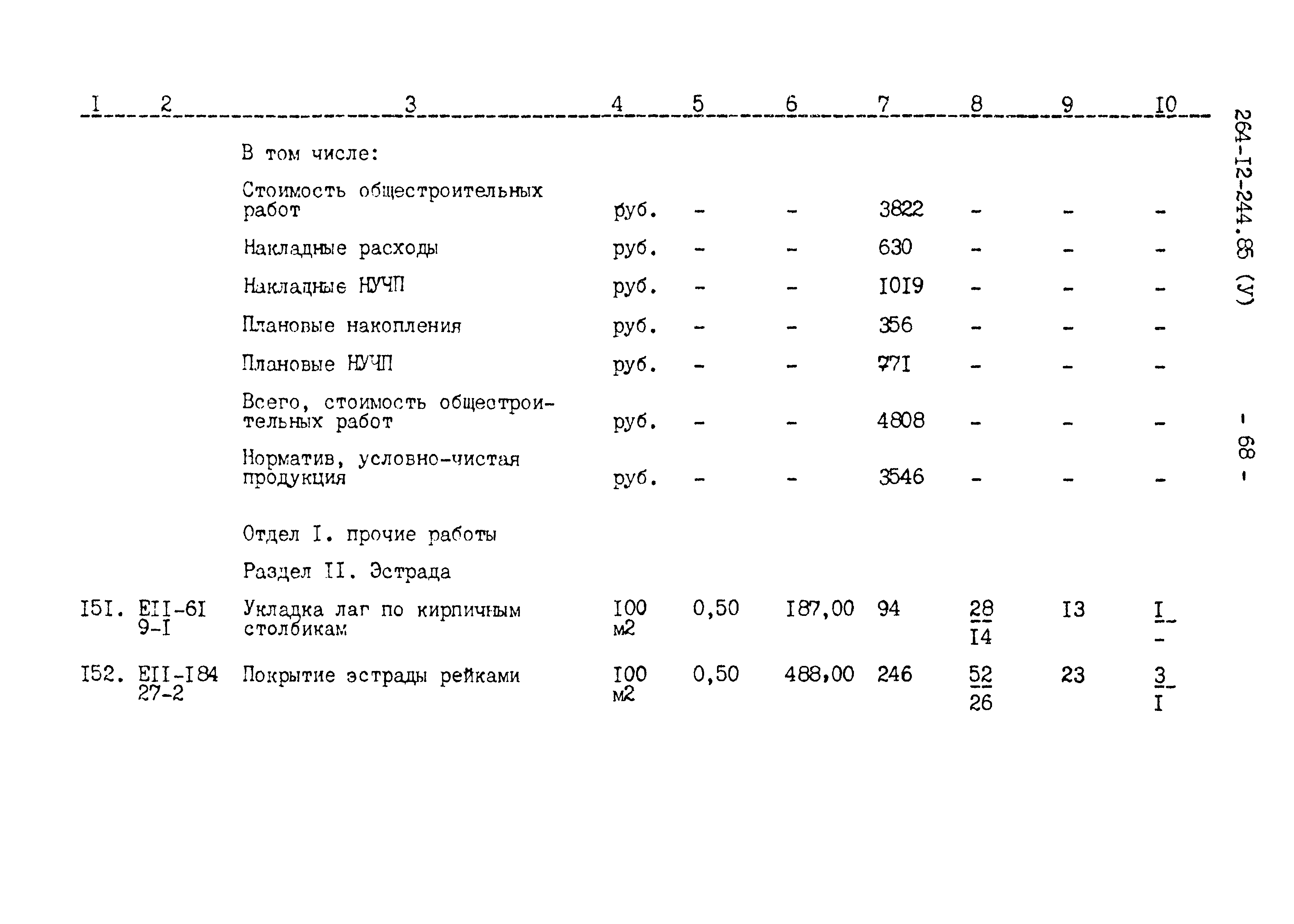 Типовой проект 264-12-244.85