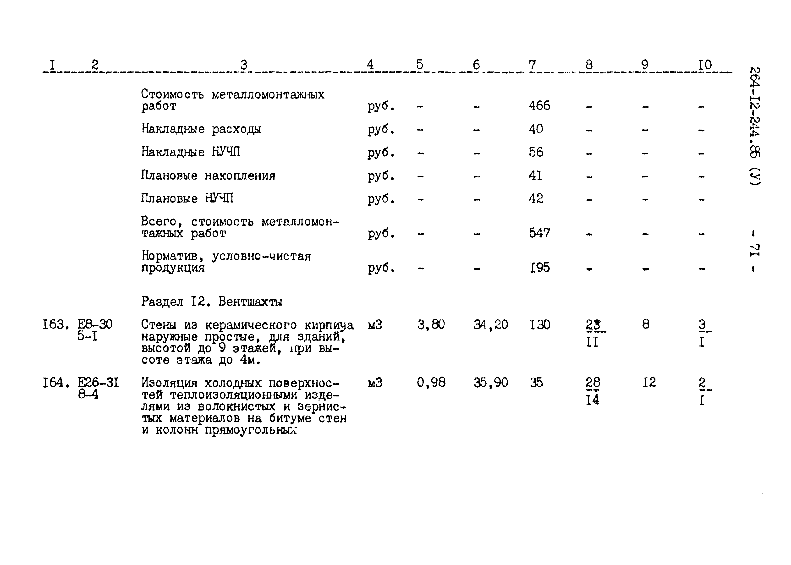 Типовой проект 264-12-244.85