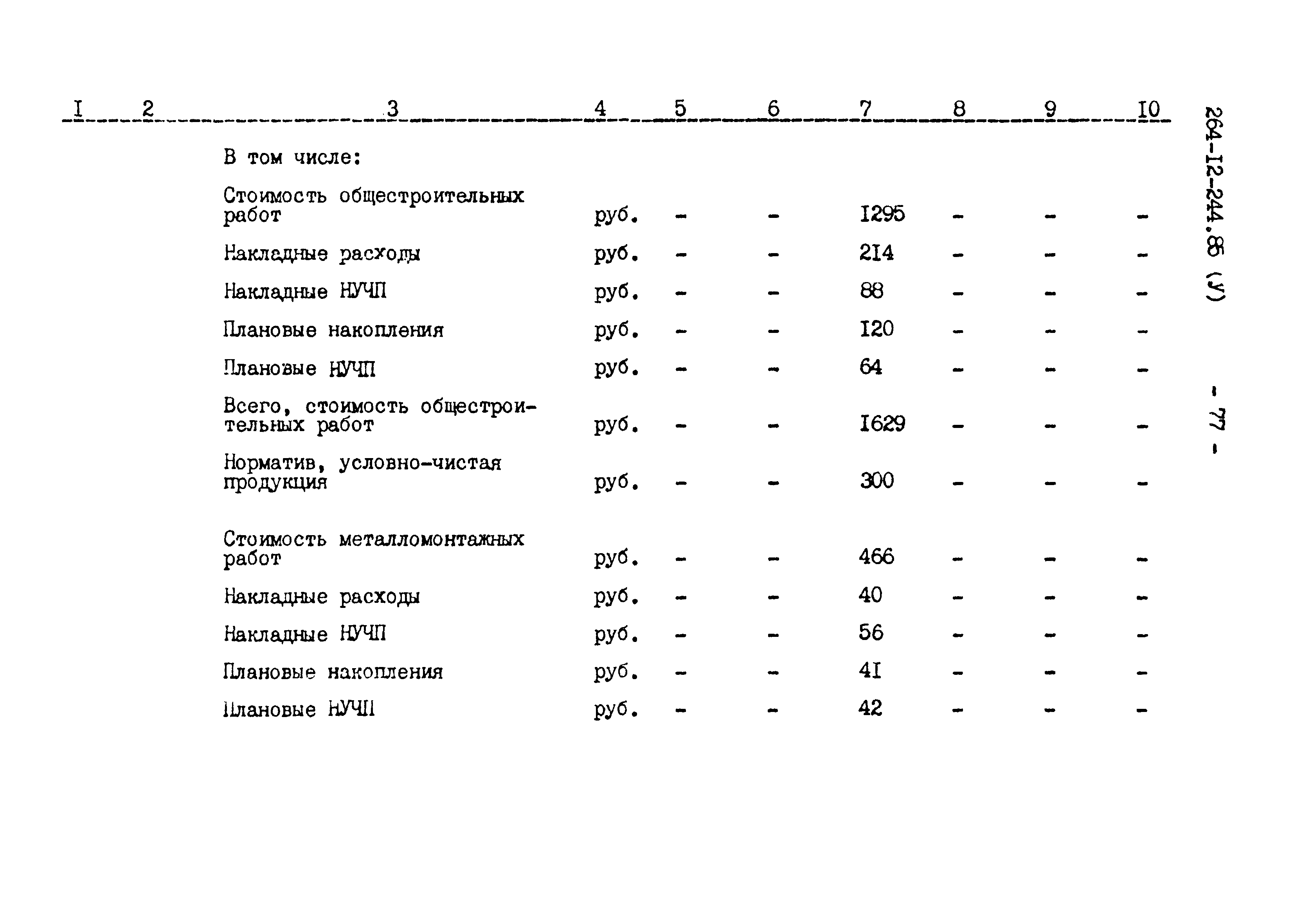 Типовой проект 264-12-244.85