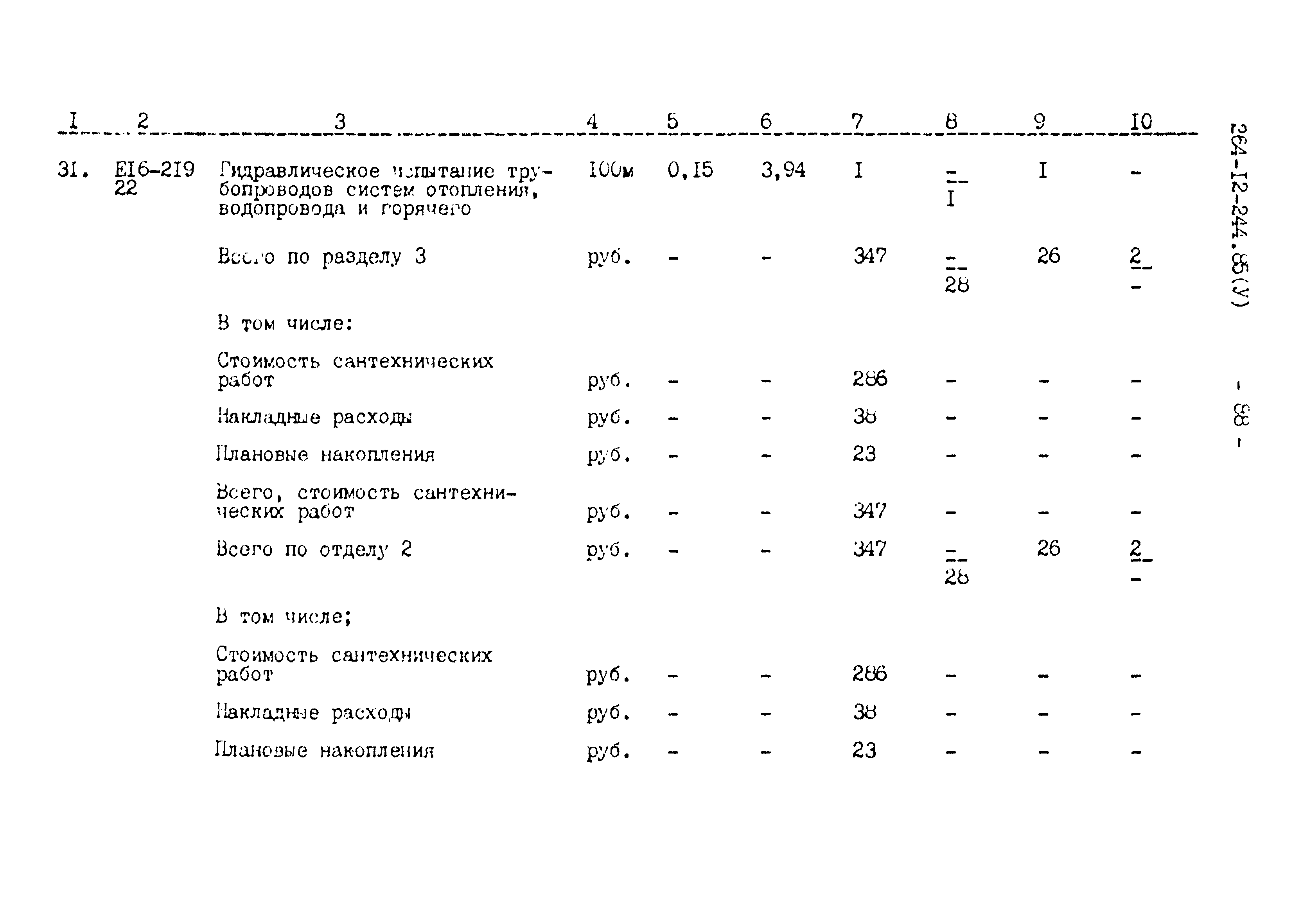 Типовой проект 264-12-244.85