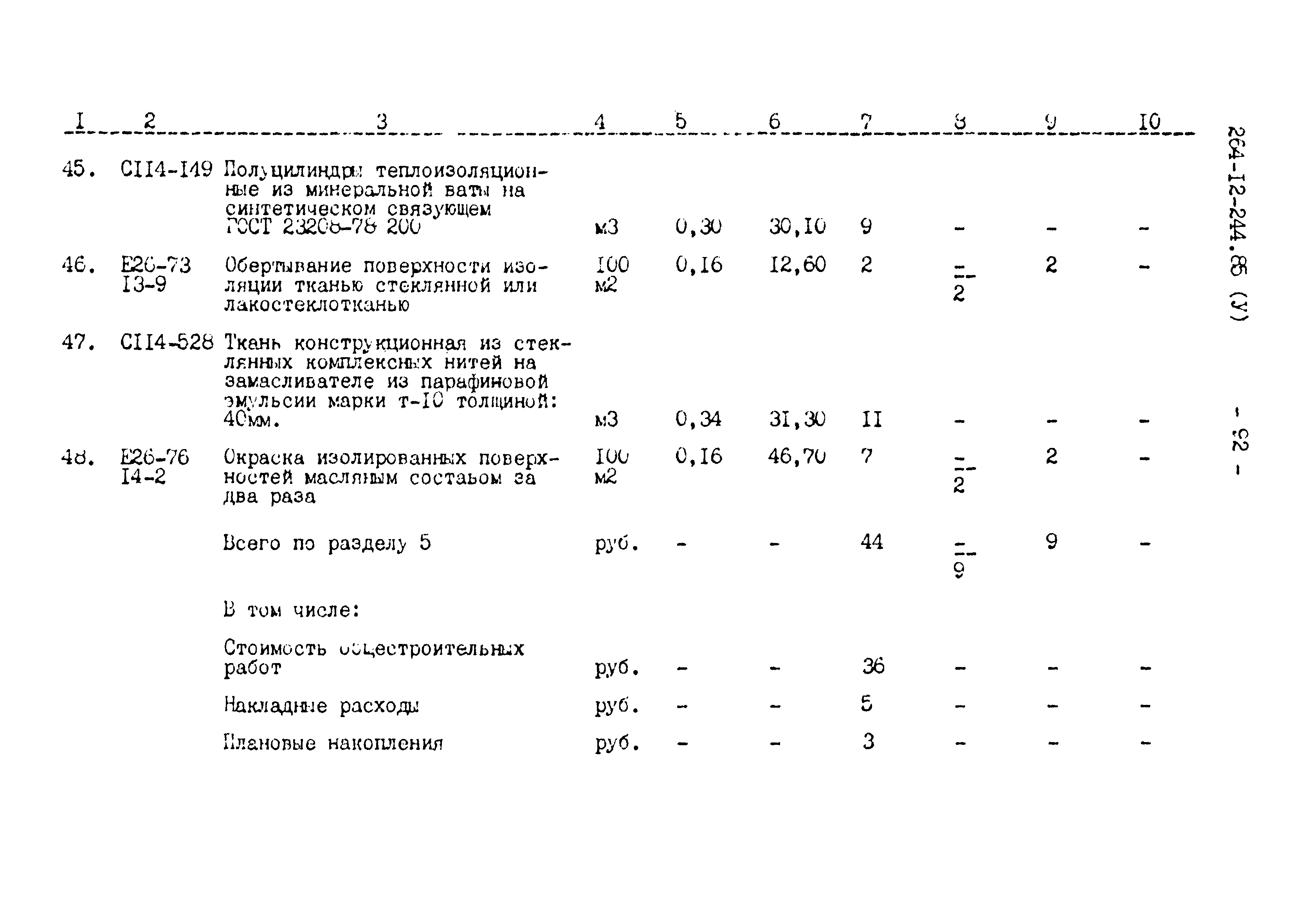 Типовой проект 264-12-244.85