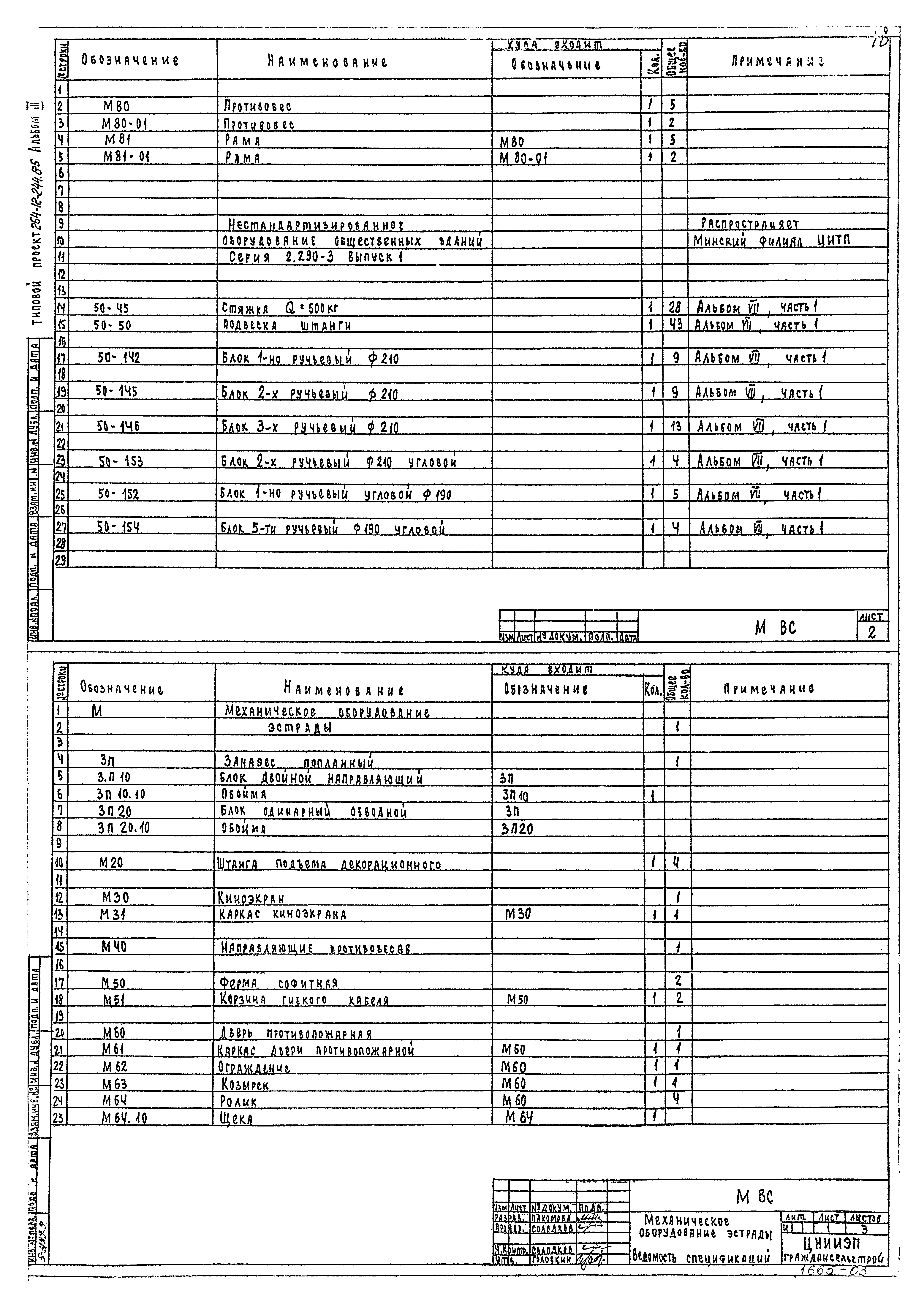 Типовой проект 264-12-244.85