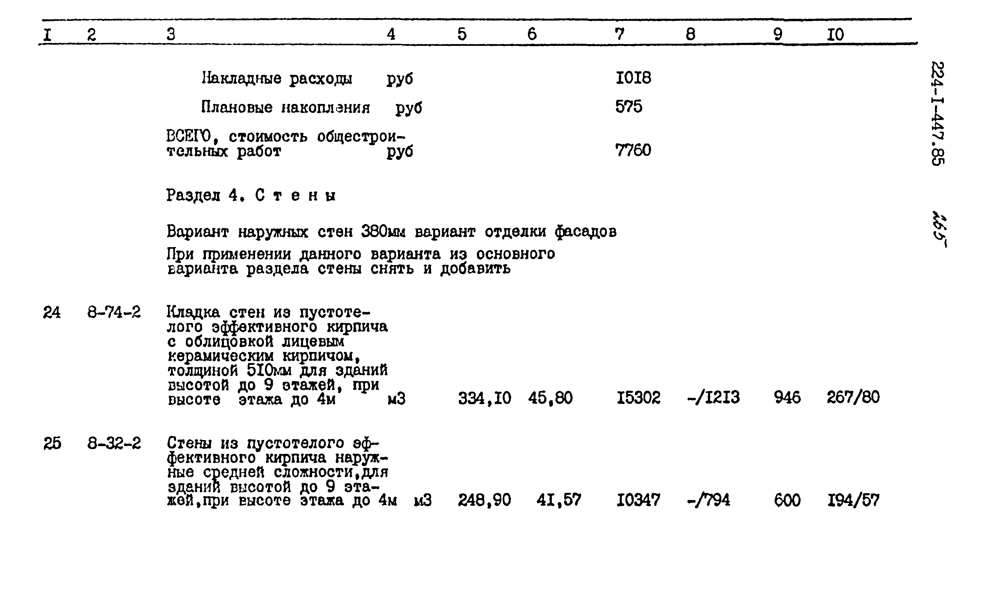 Типовой проект 224-1-447.85