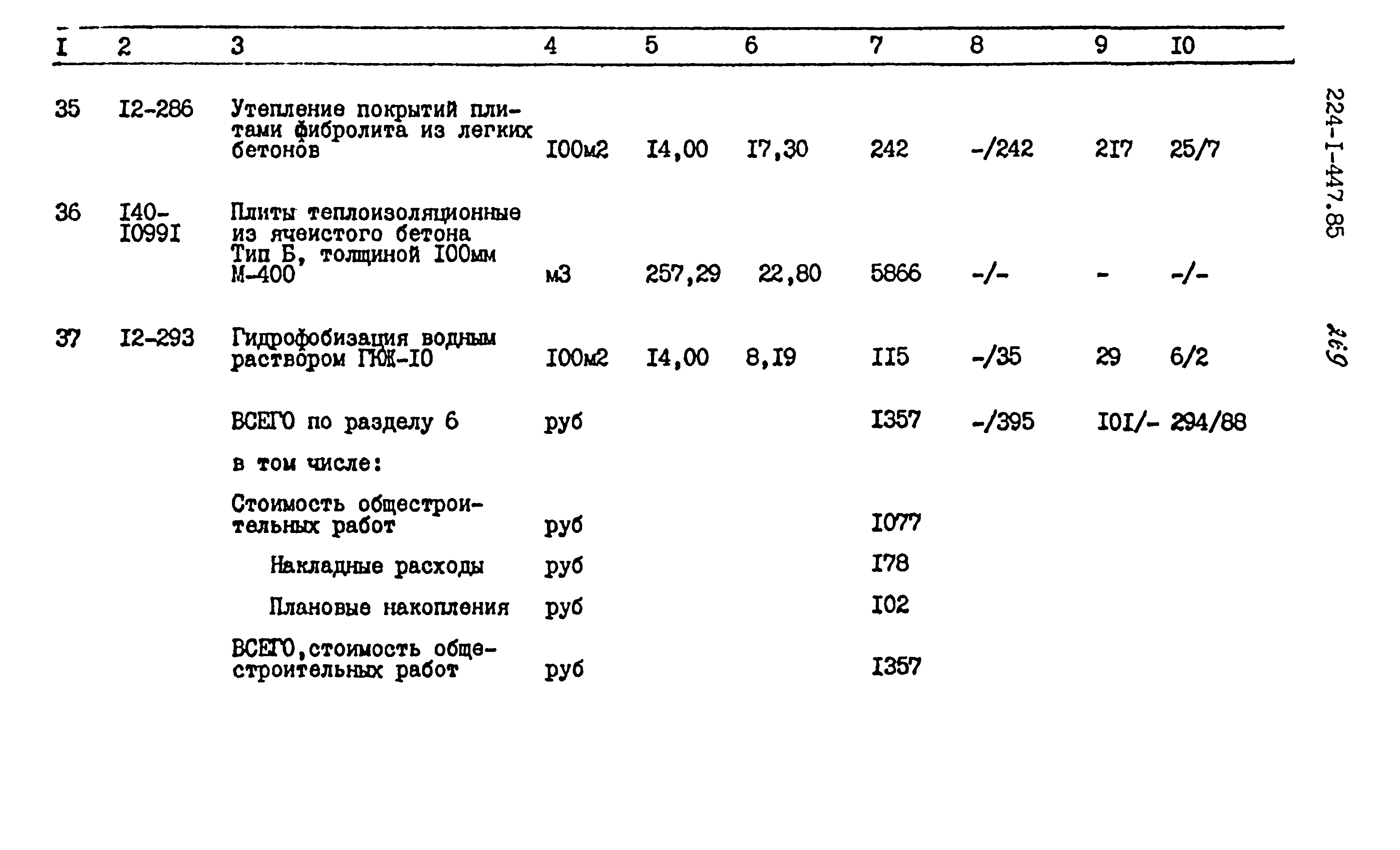 Типовой проект 224-1-447.85