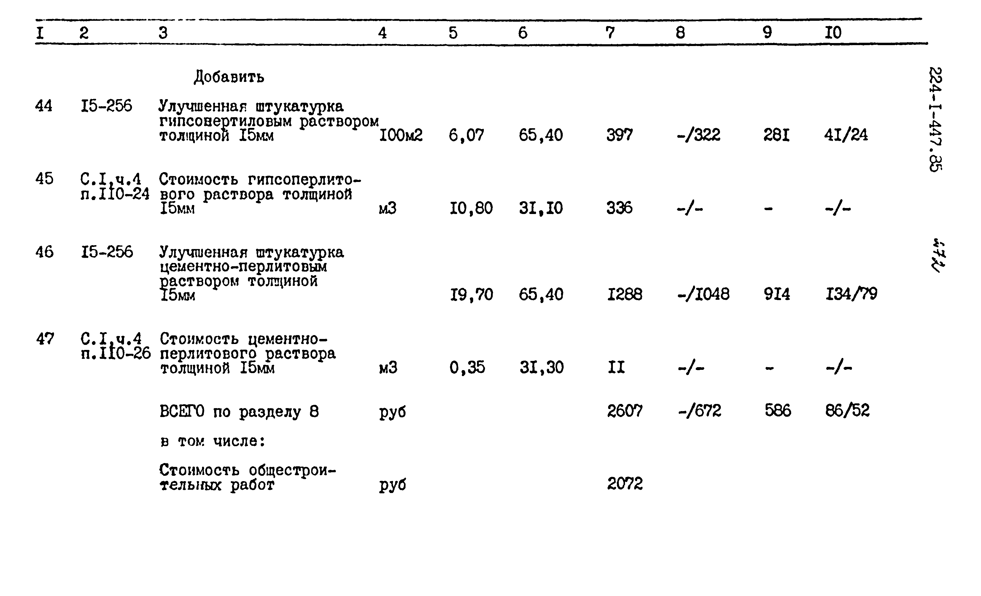 Типовой проект 224-1-447.85