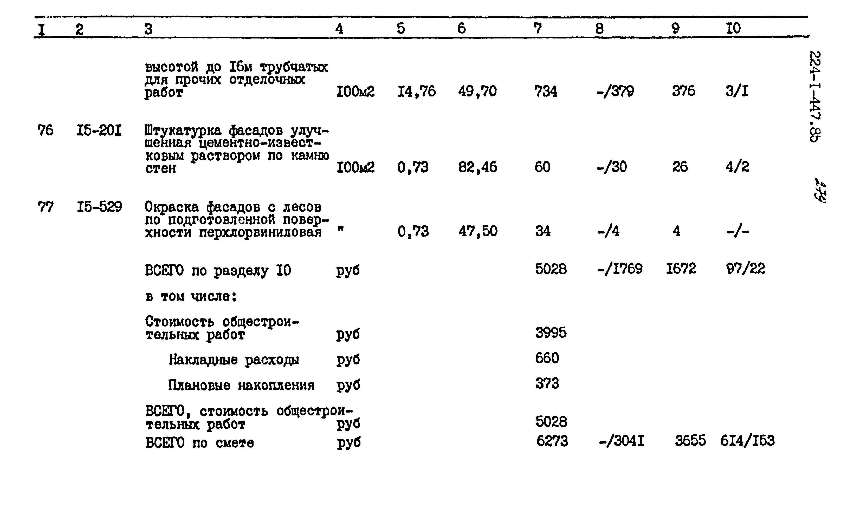 Типовой проект 224-1-447.85