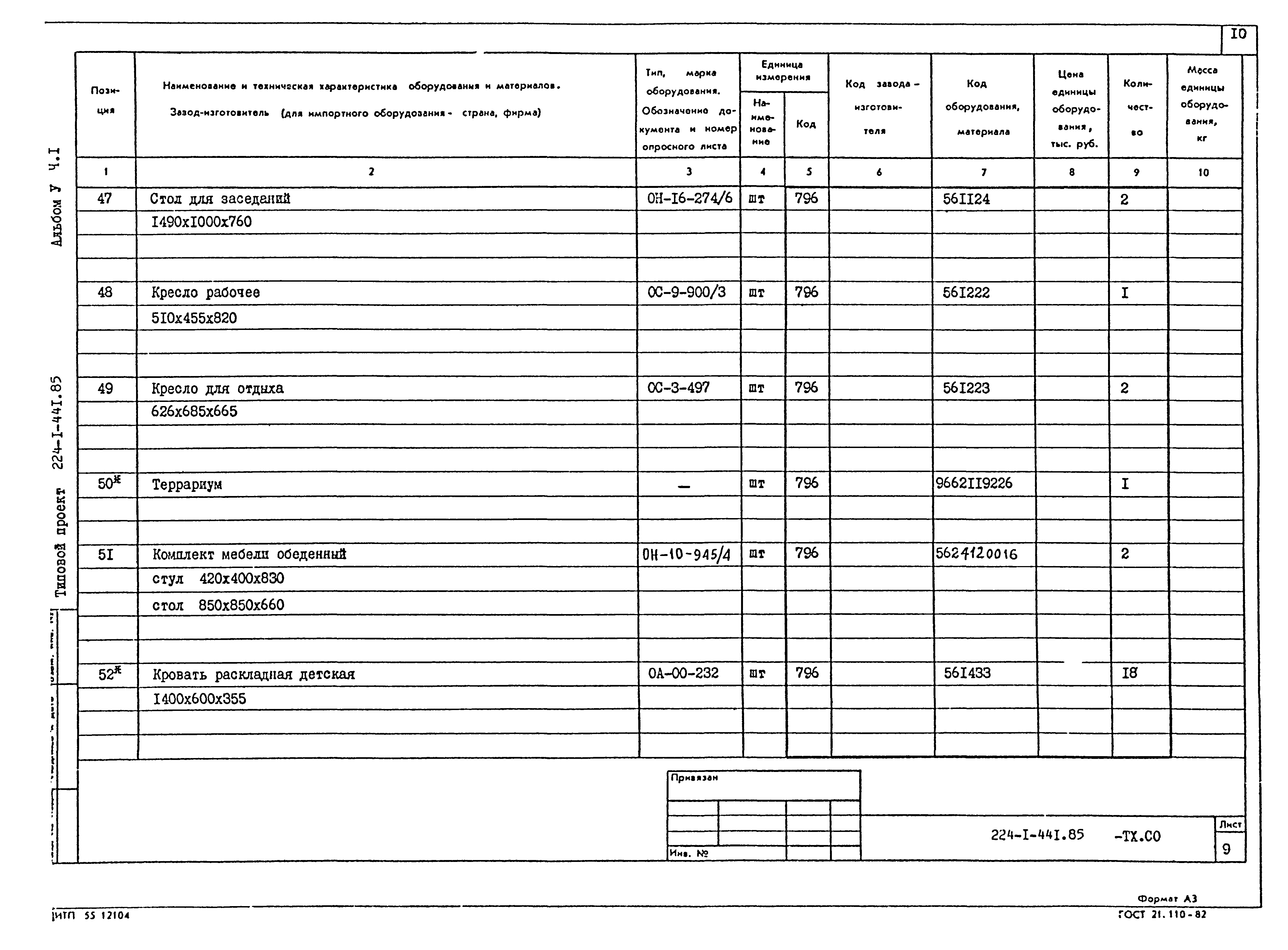 Типовой проект 224-1-441.85