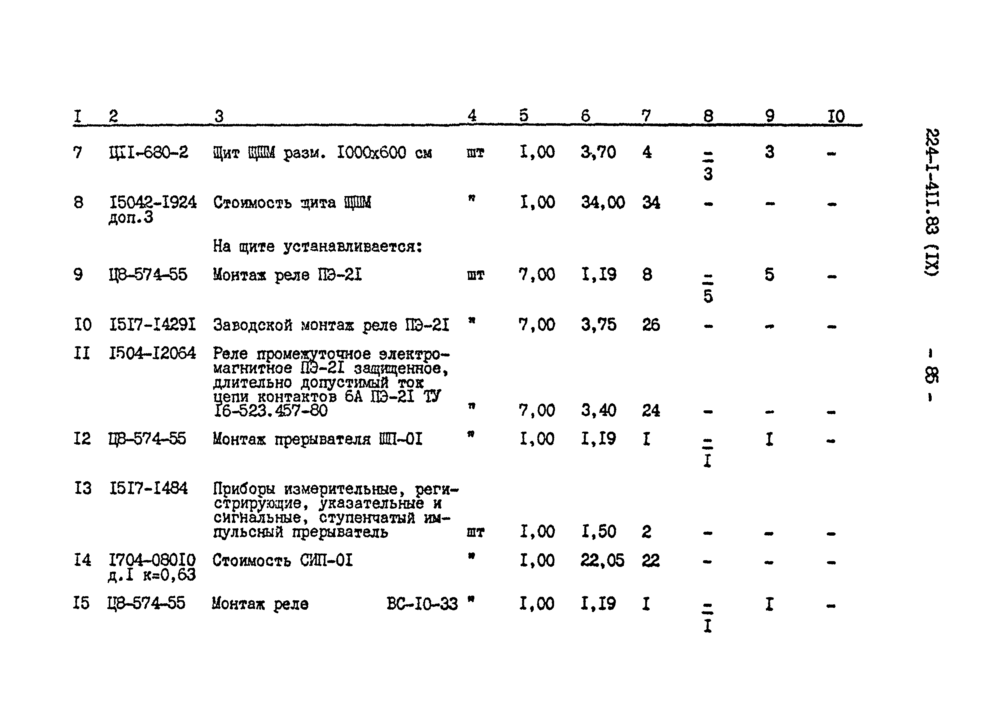 Типовой проект 224-1-411.83