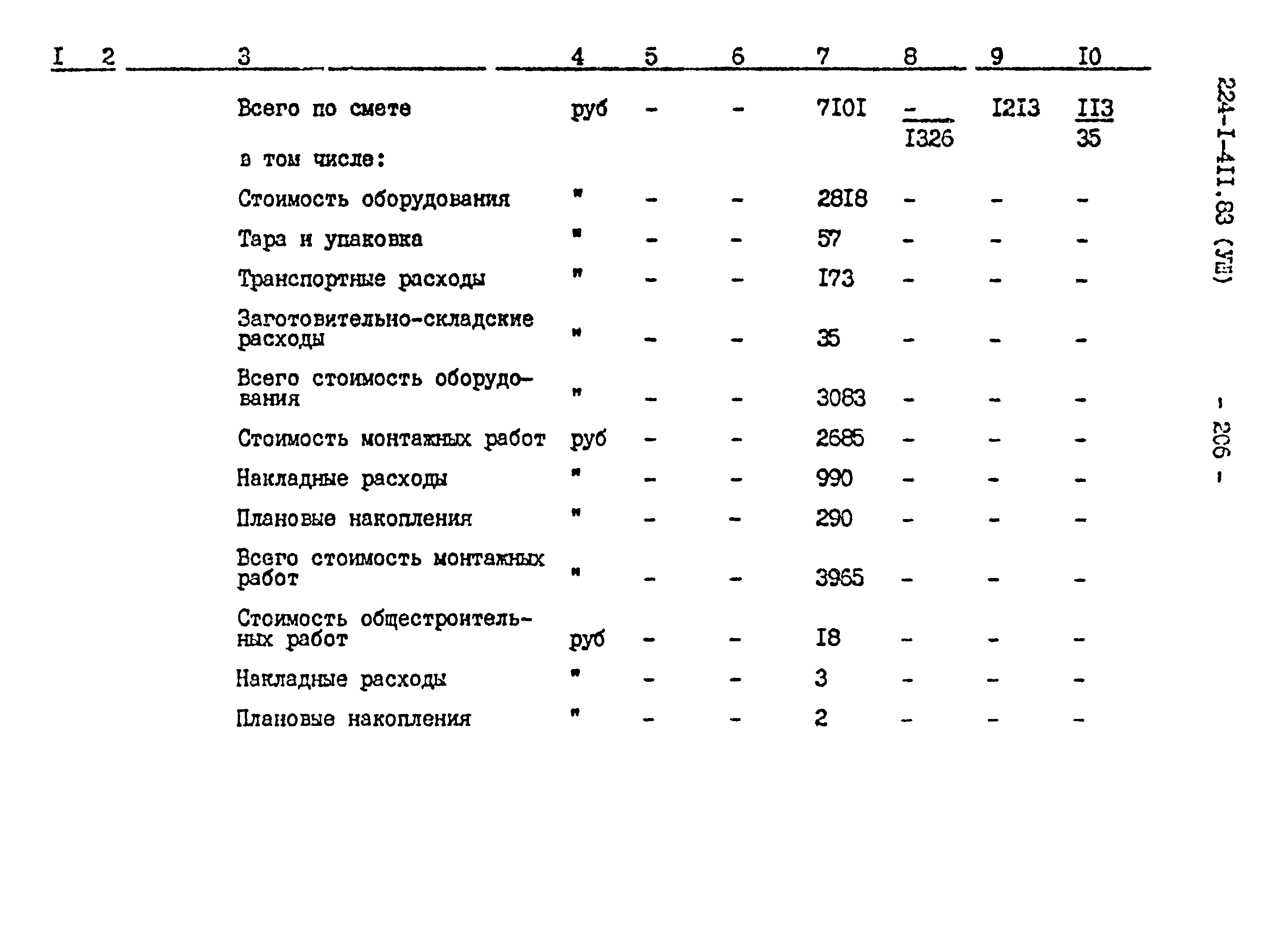 Типовой проект 224-1-411.83