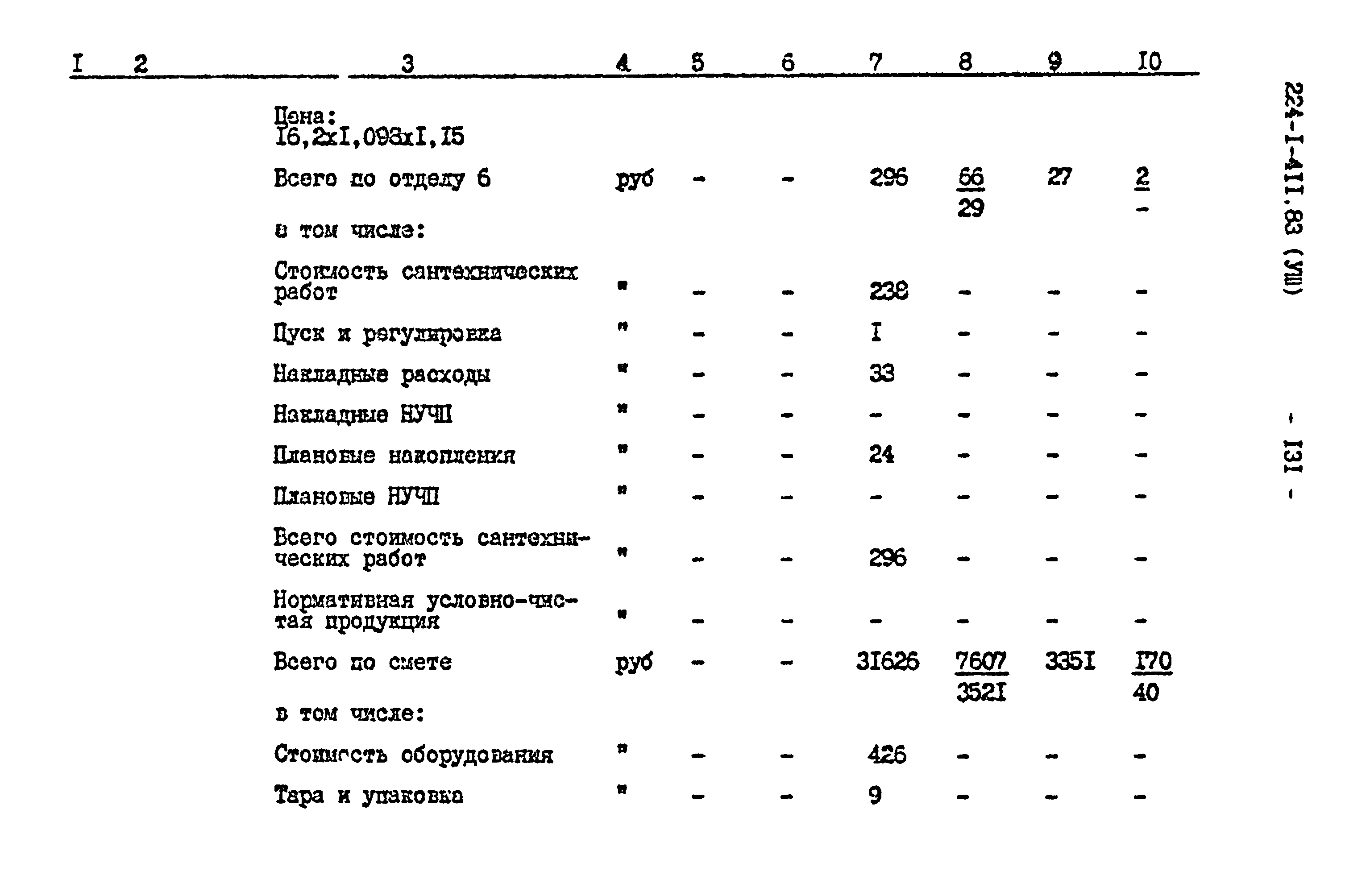 Типовой проект 224-1-411.83