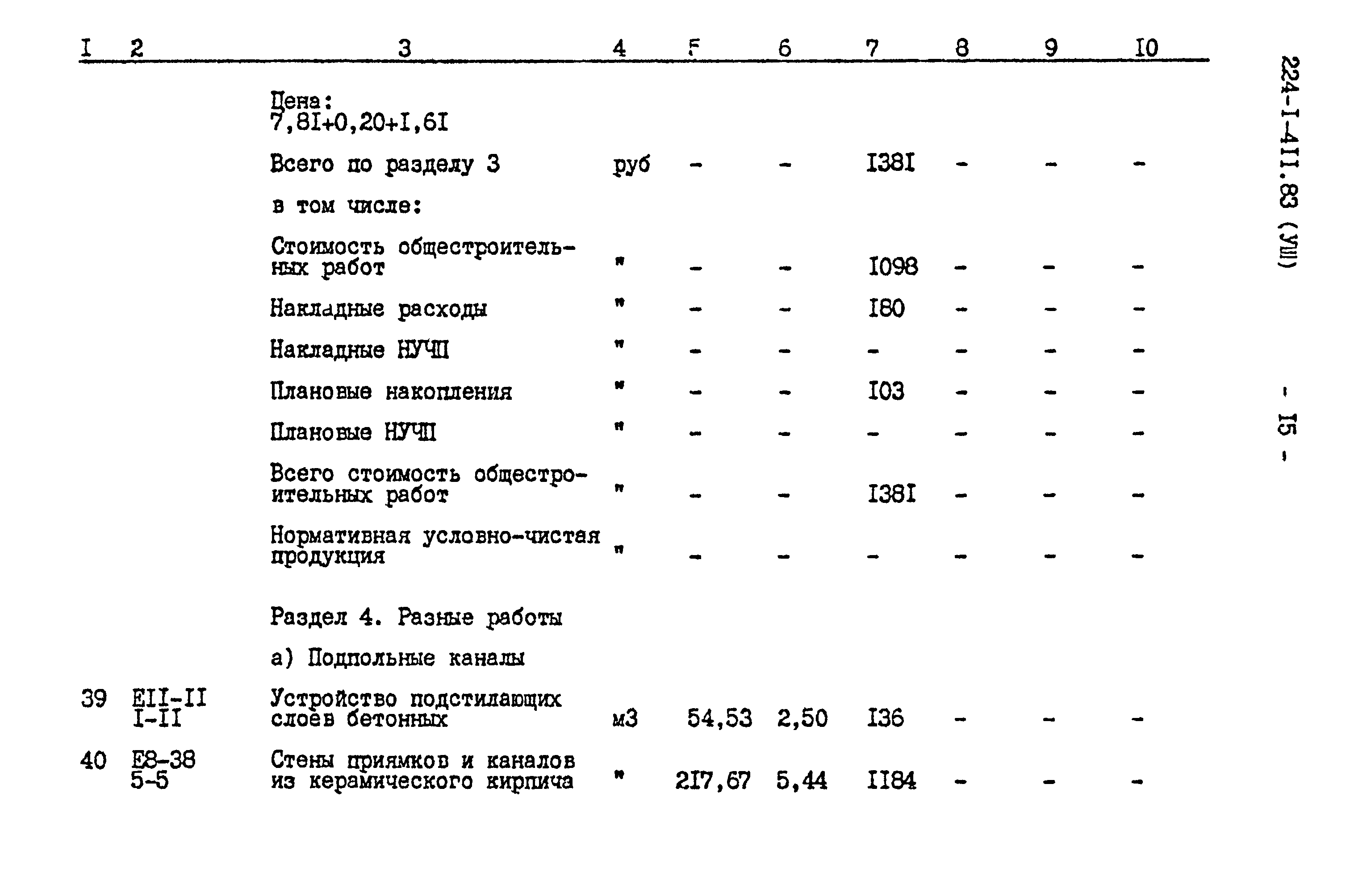 Типовой проект 224-1-411.83