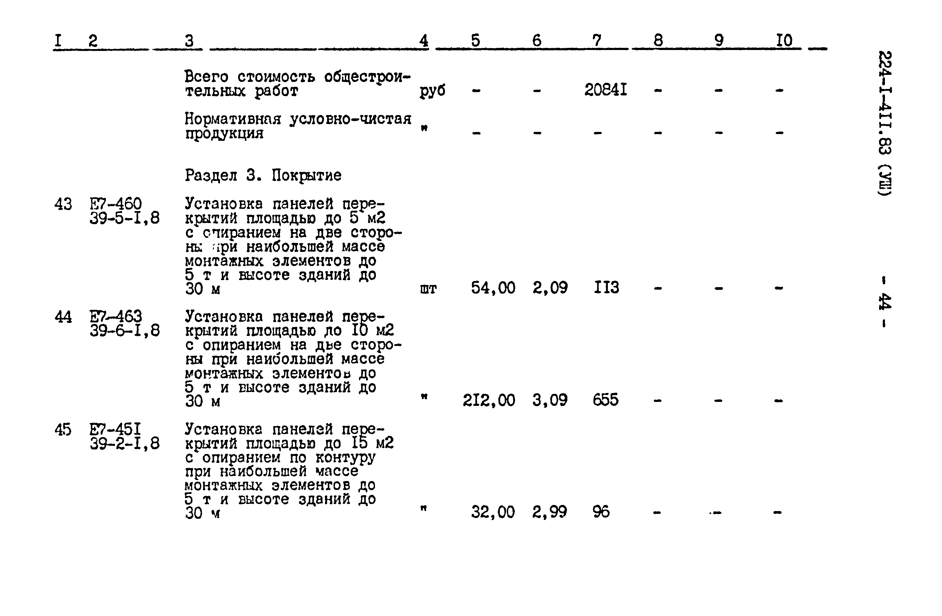 Типовой проект 224-1-411.83