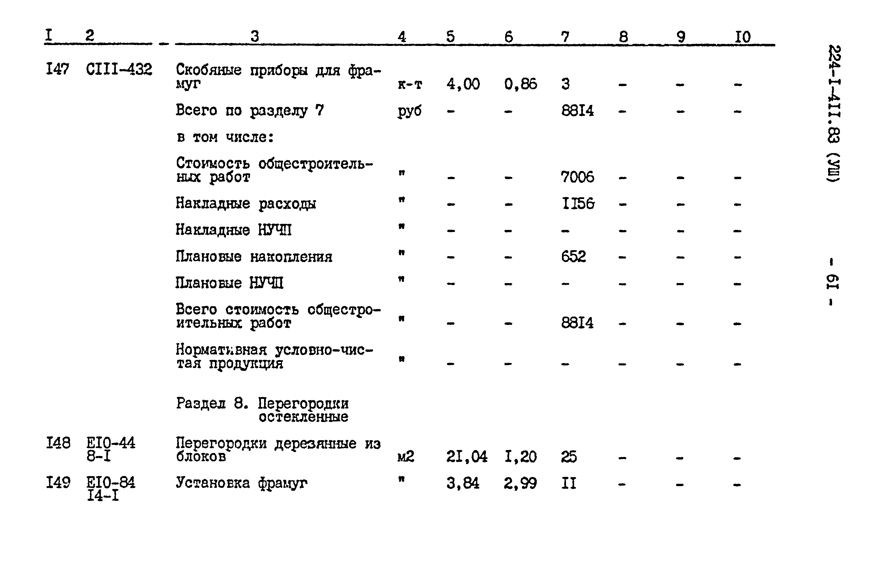 Типовой проект 224-1-411.83