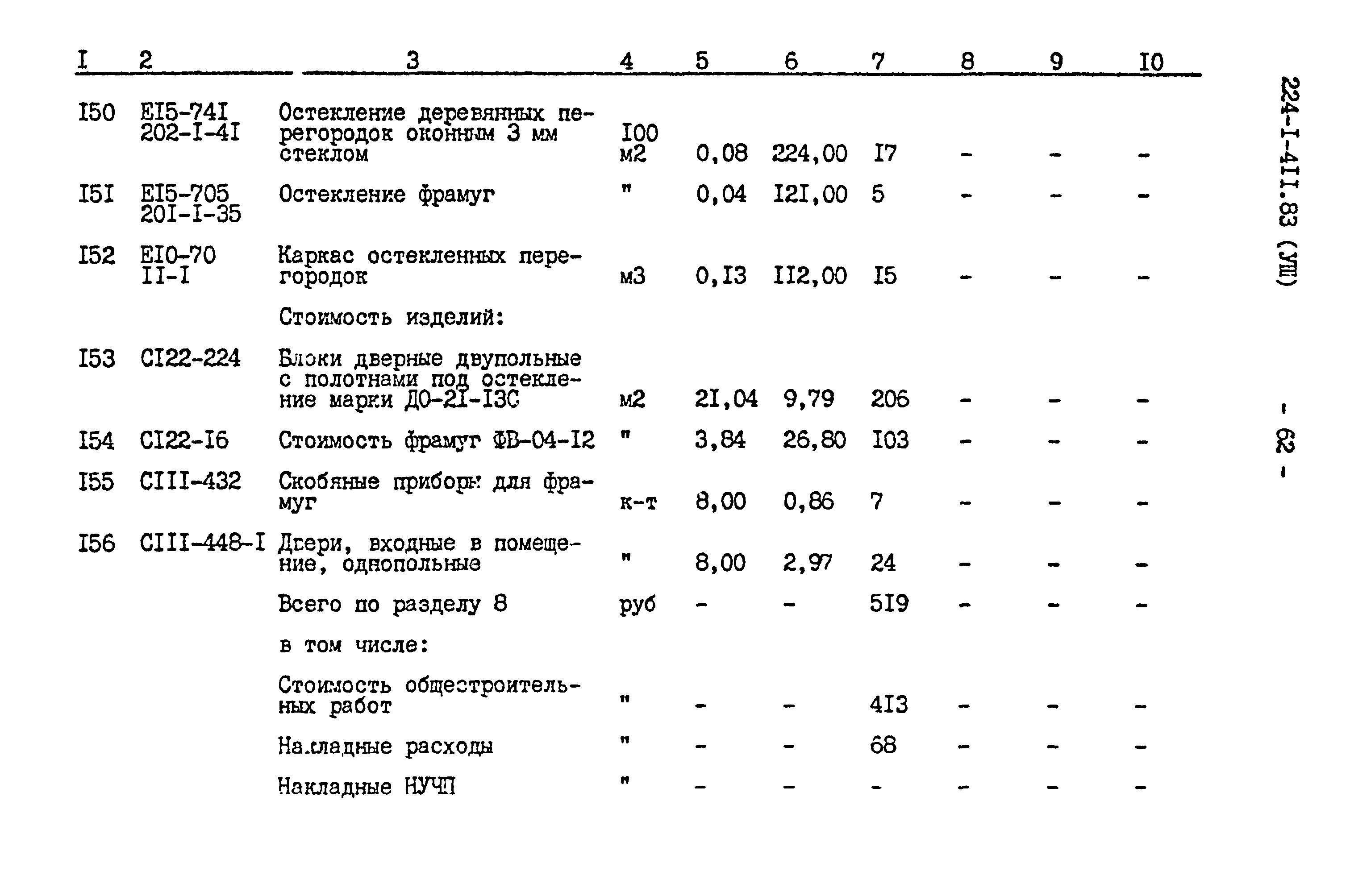 Типовой проект 224-1-411.83