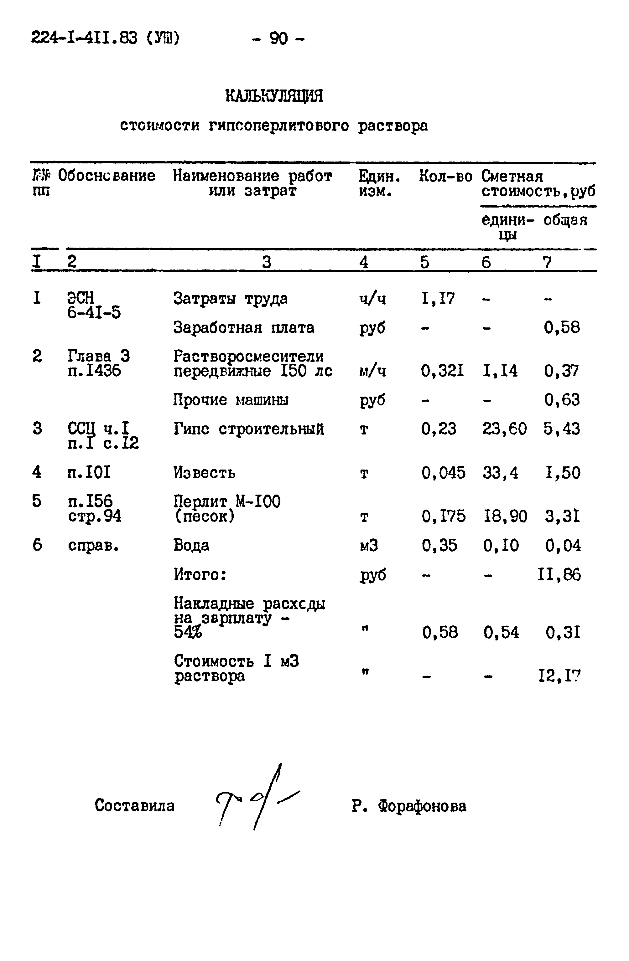 Типовой проект 224-1-411.83