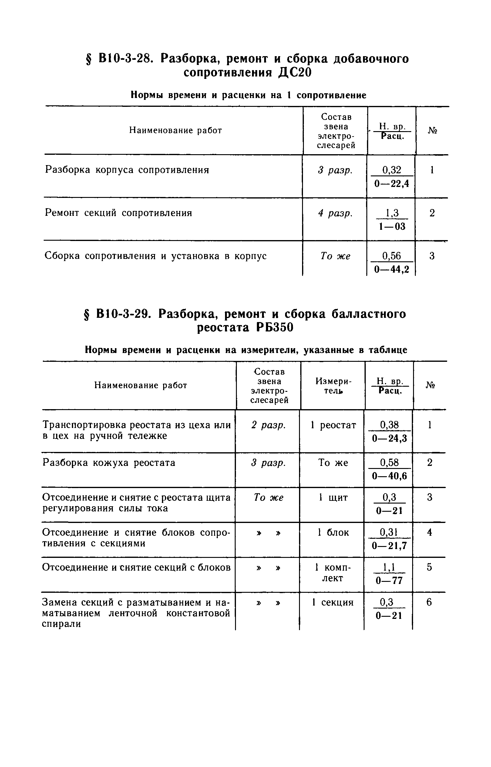 ВНиР В10-3