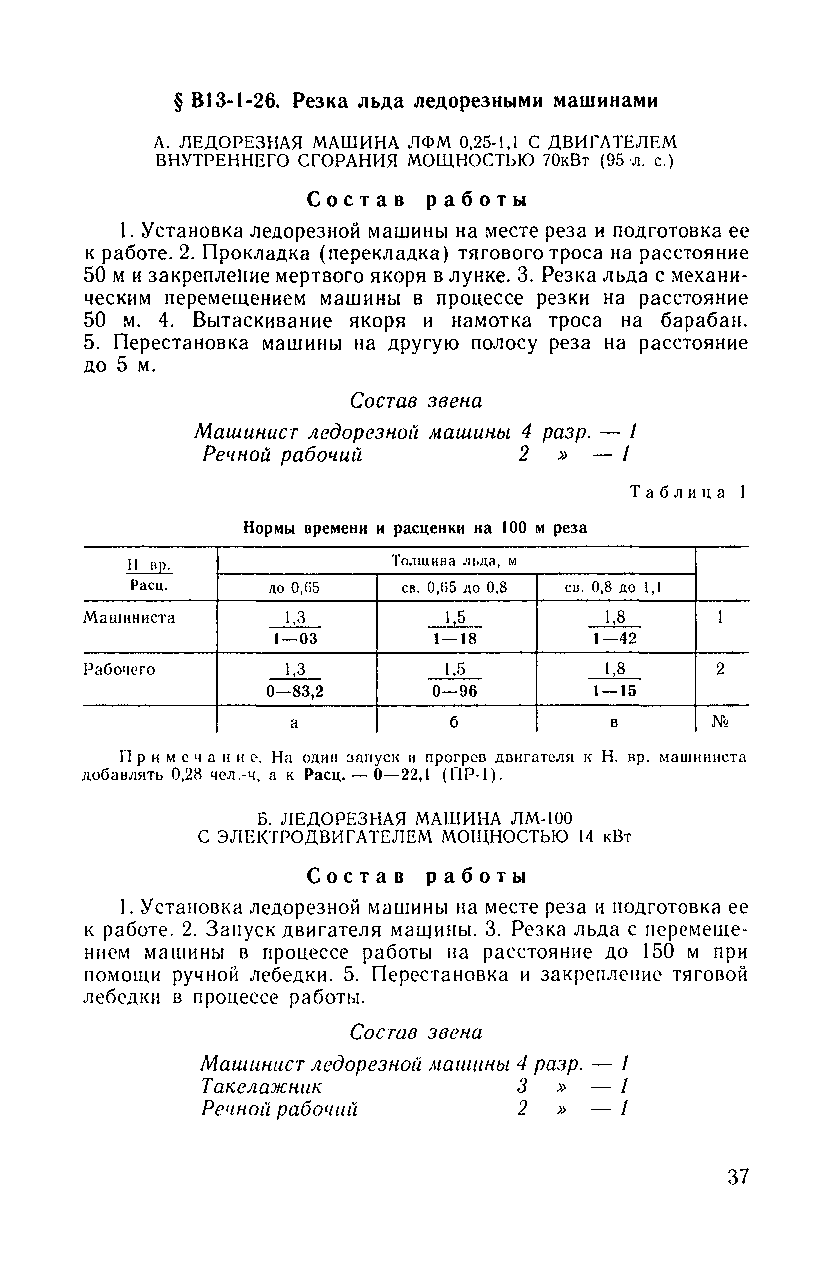 ВНиР В13-1