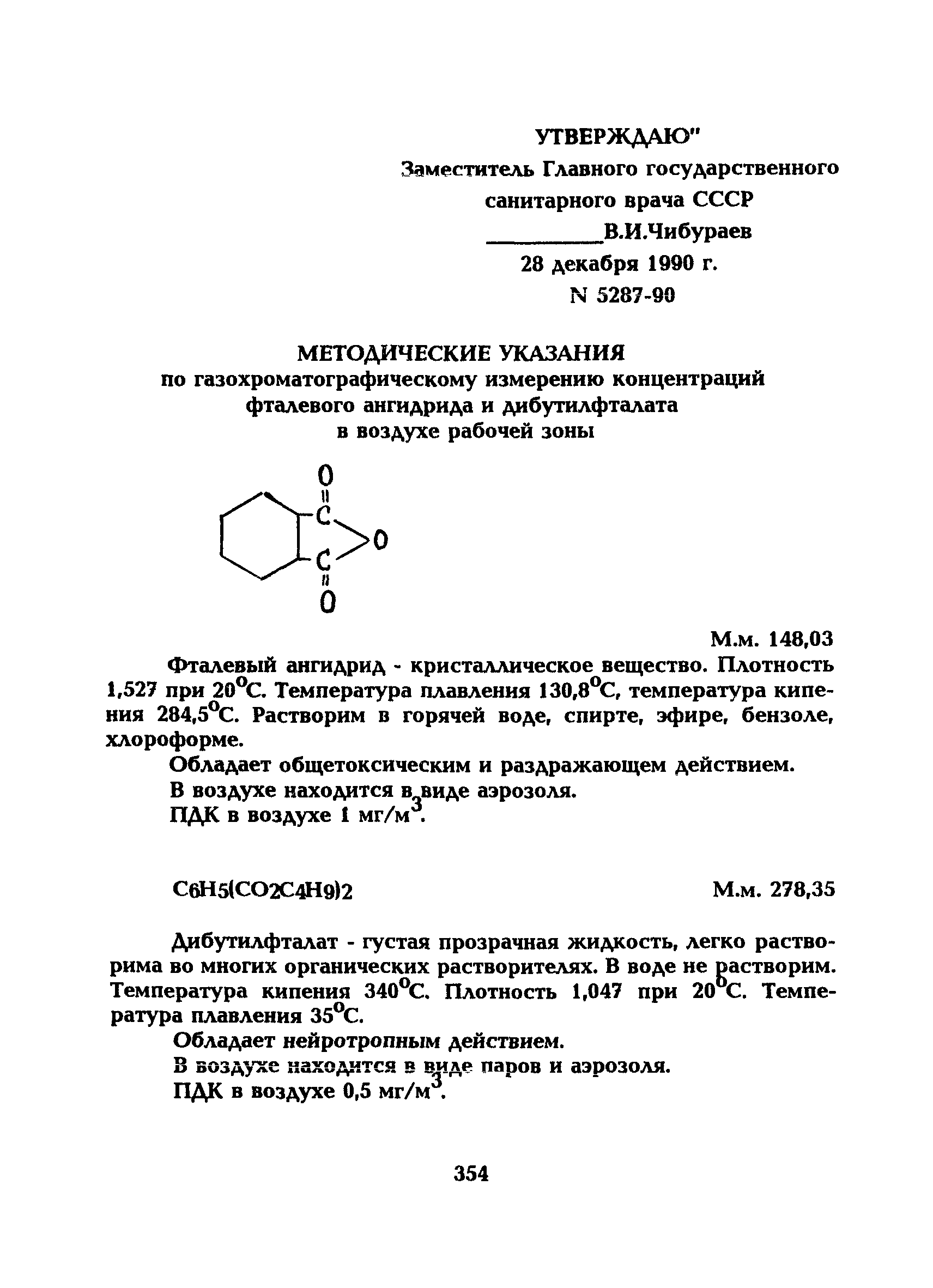 МУ 5287-90