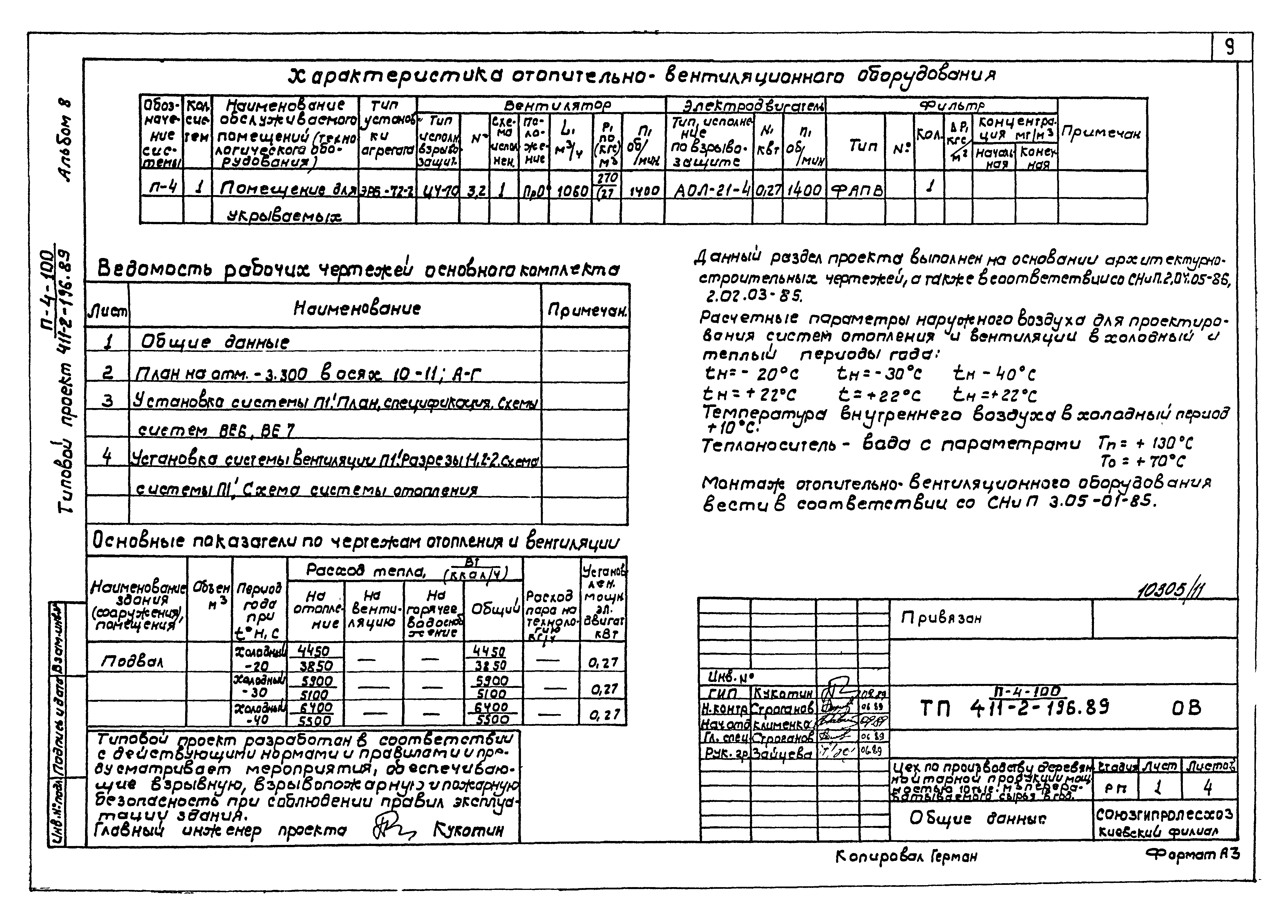 Типовой проект 411-2-196.89