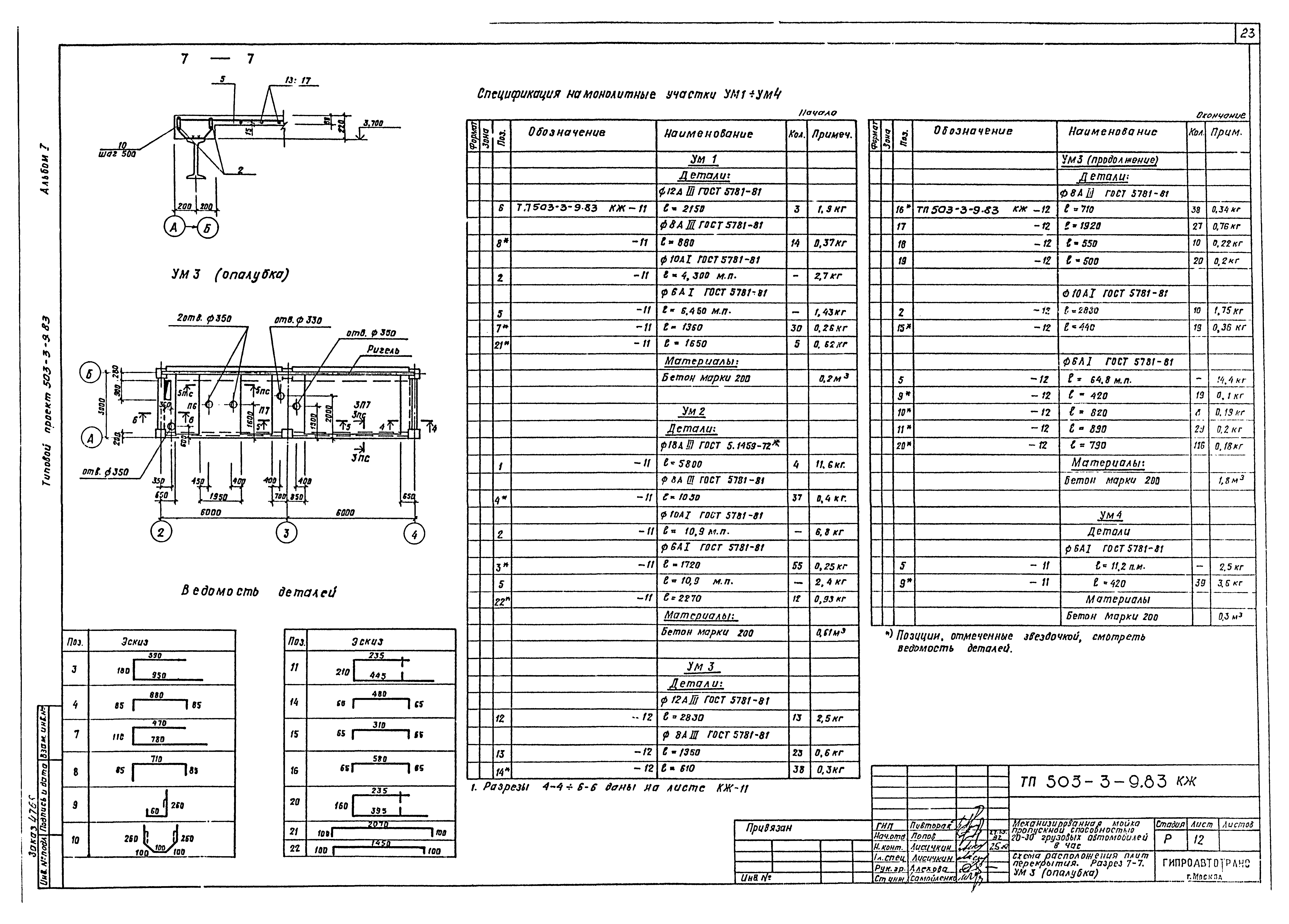 Типовой проект 503-3-9.83