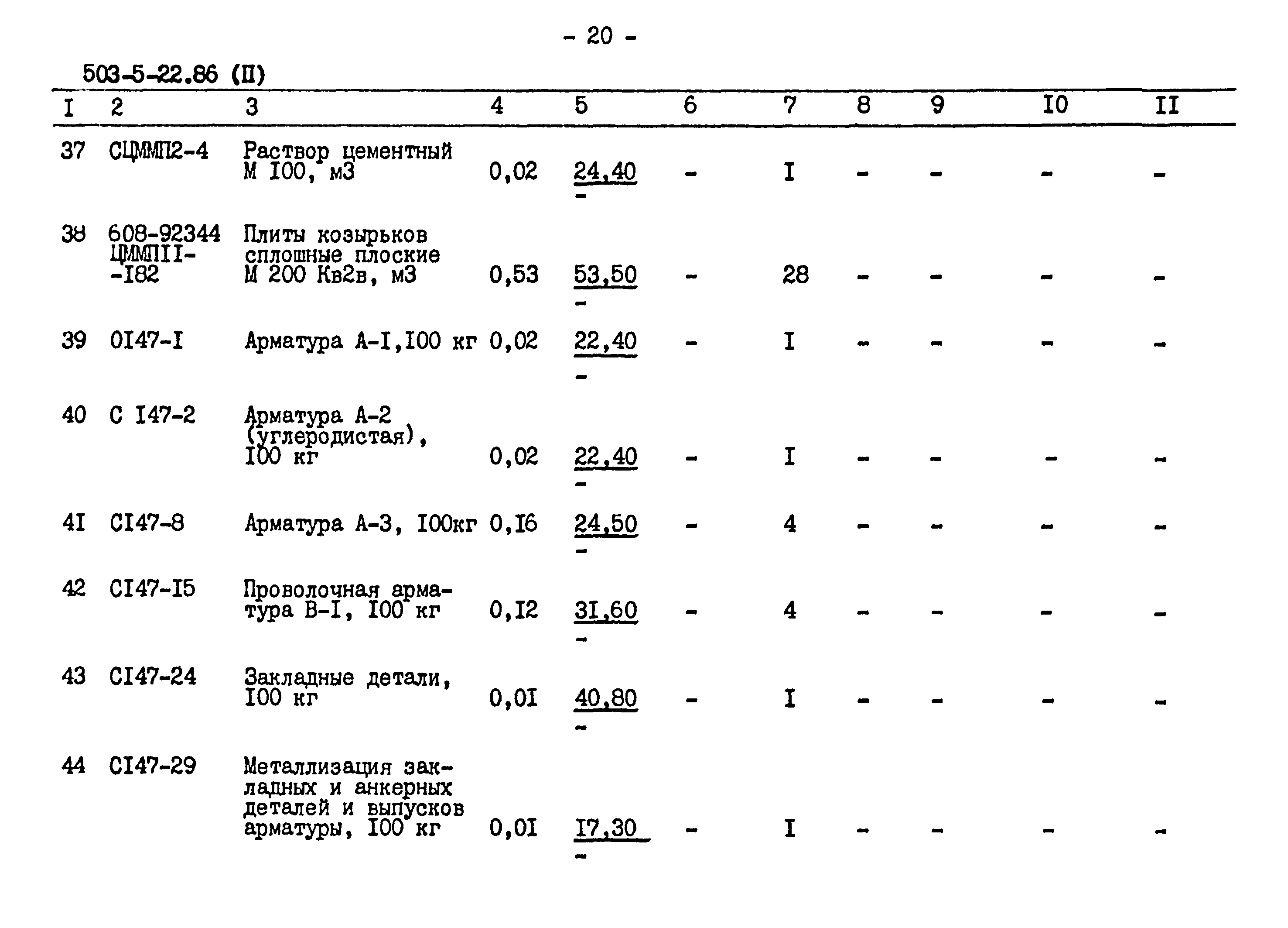 Типовой проект 503-5-25.86