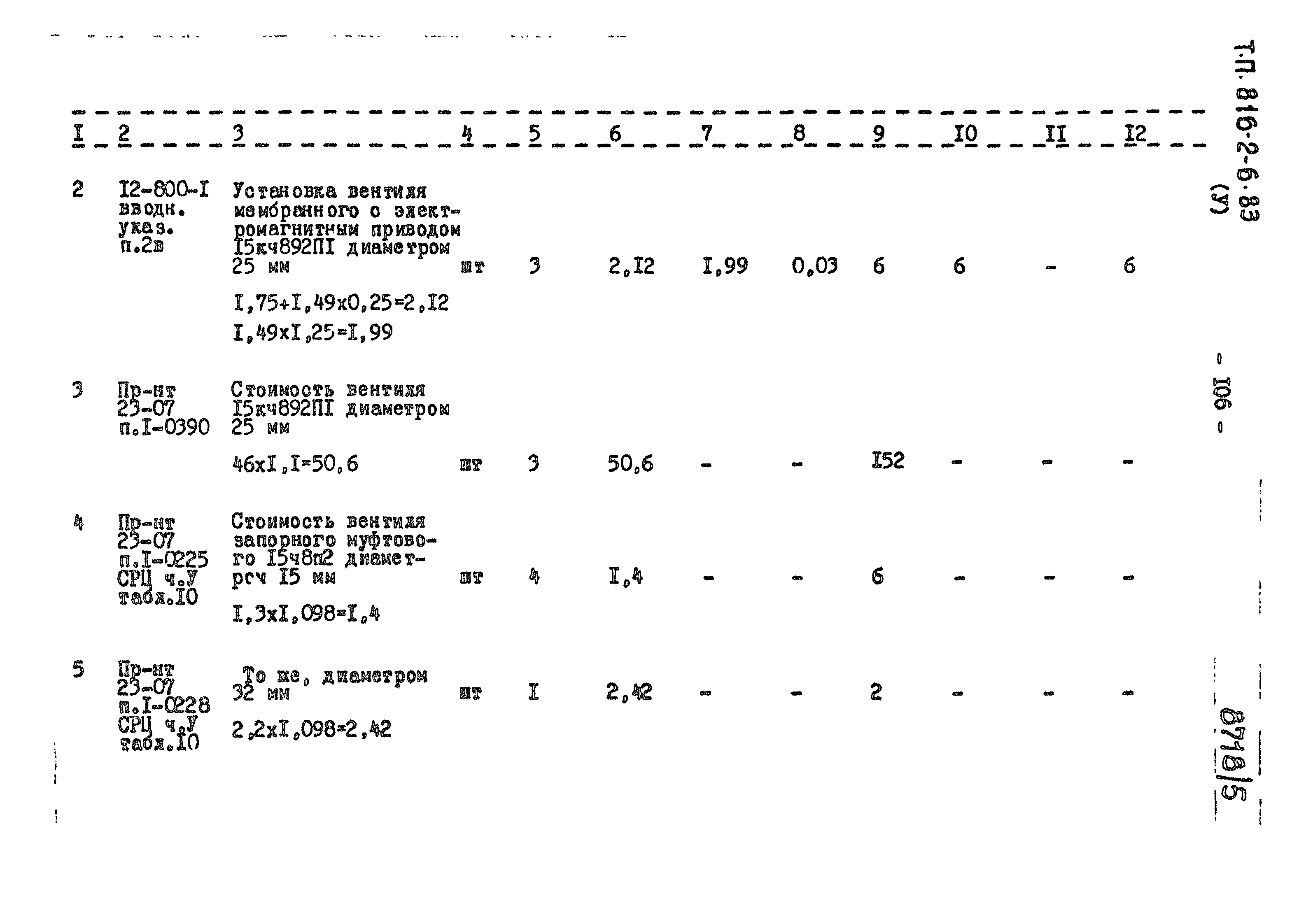 Типовой проект 816-2-6.83