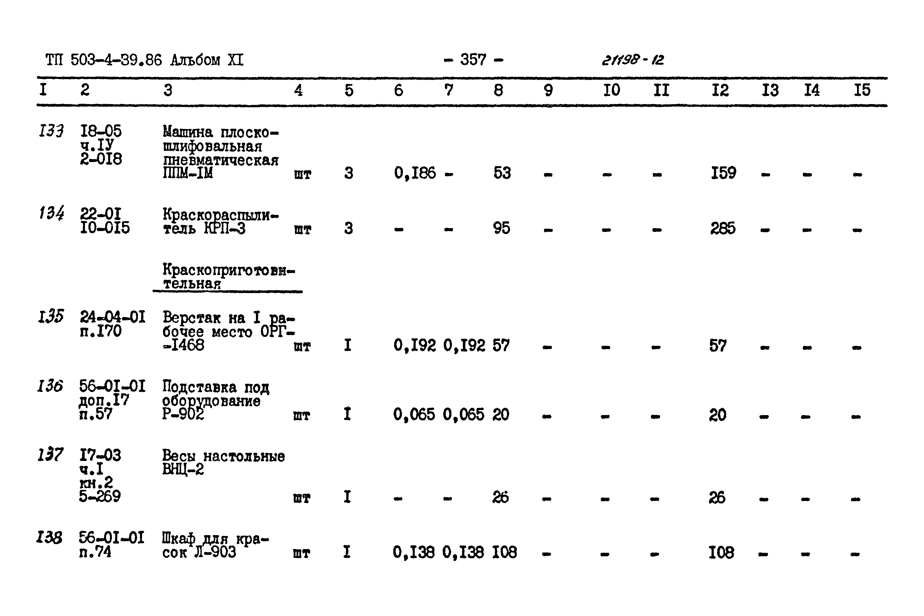 Типовой проект 503-4-39.86