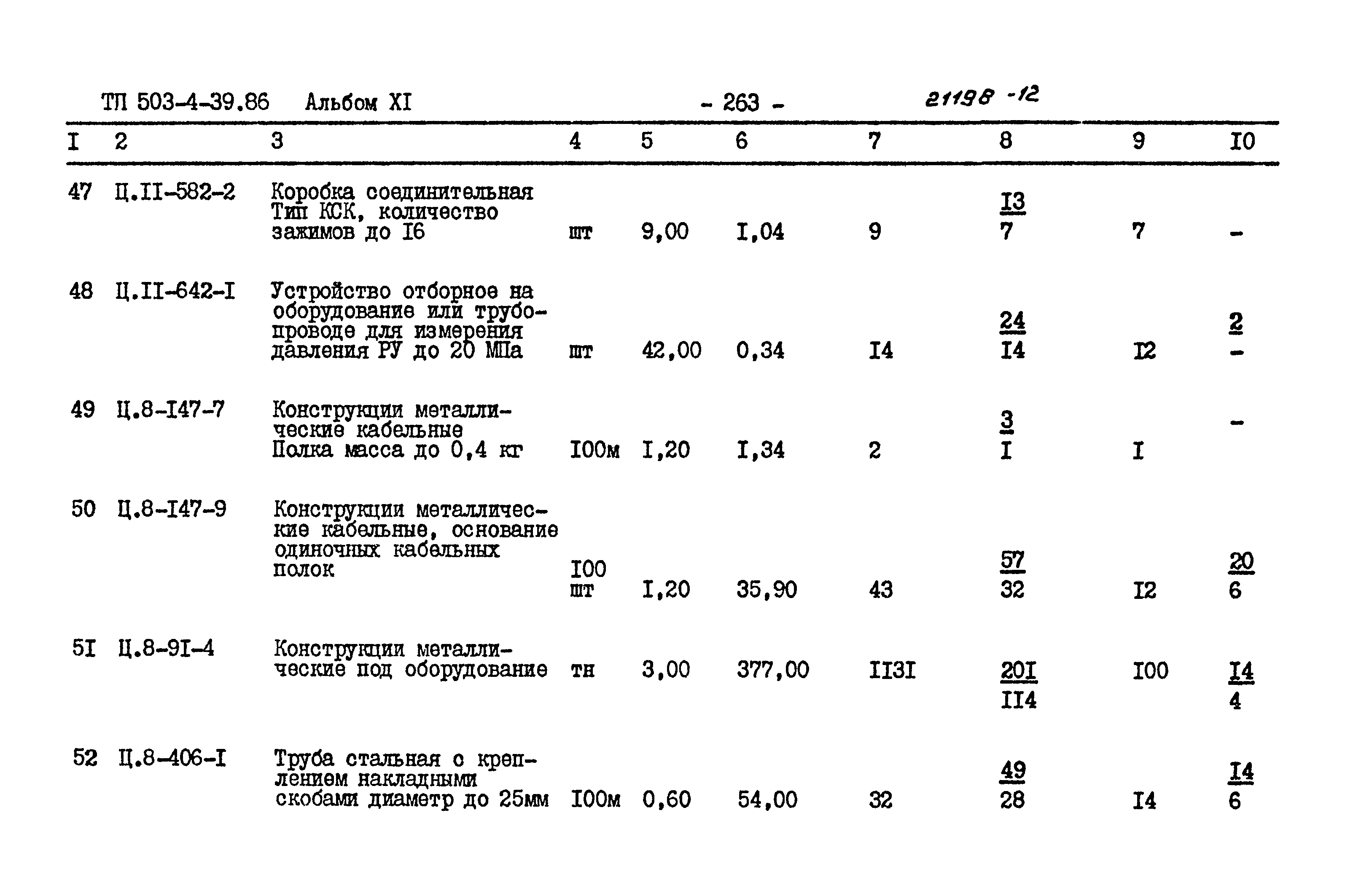 Типовой проект 503-4-39.86