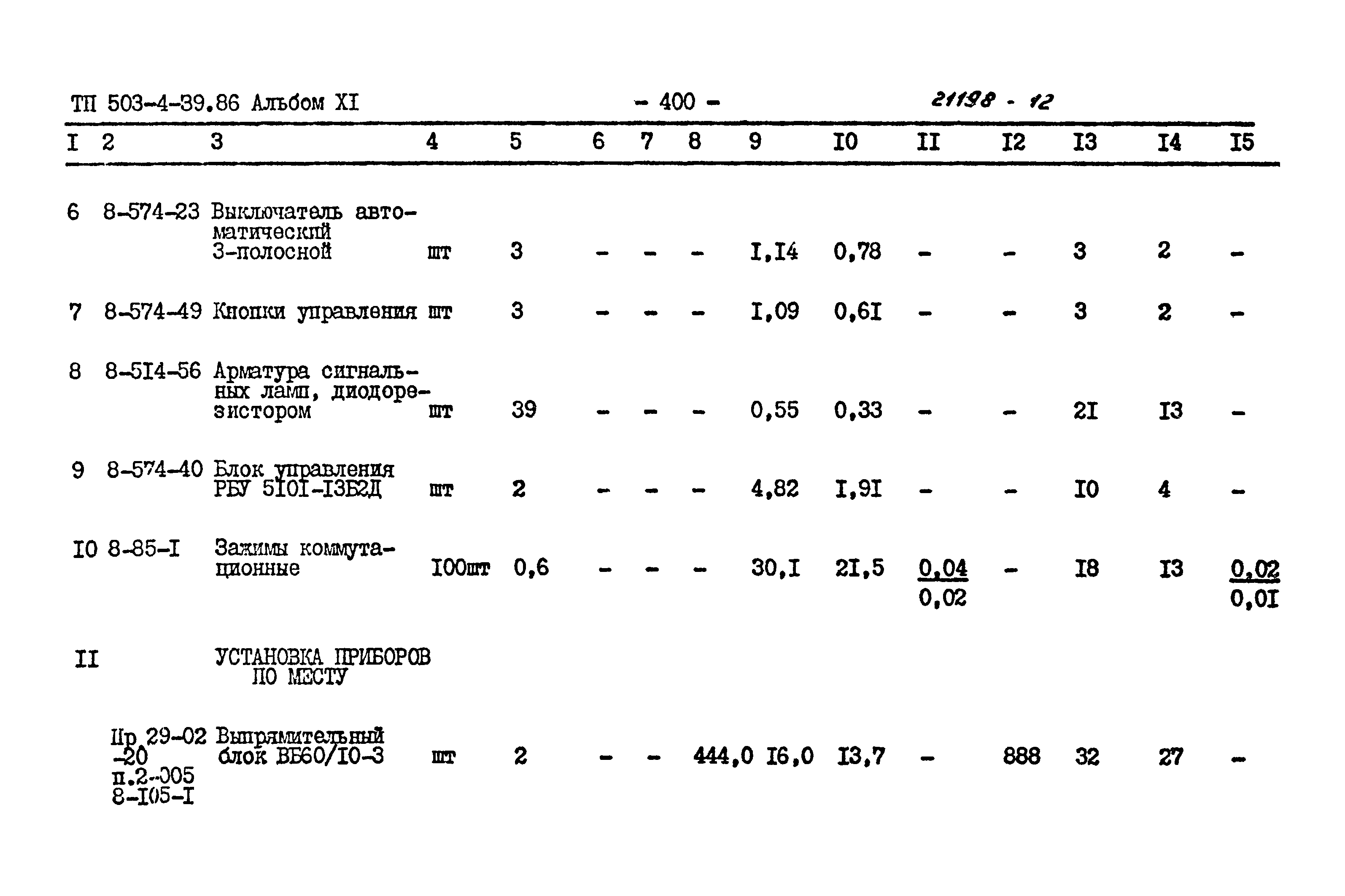 Типовой проект 503-4-39.86