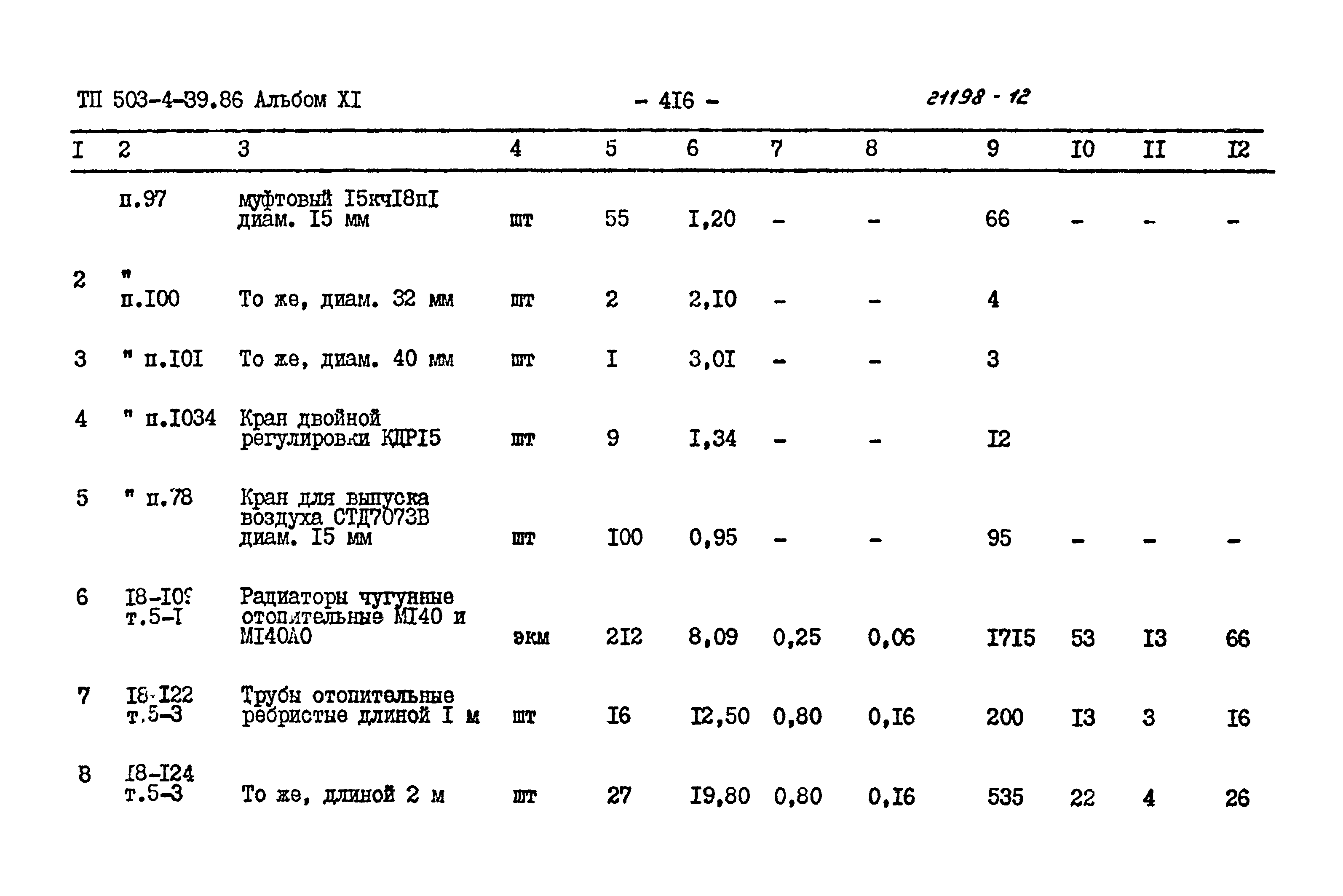 Типовой проект 503-4-39.86