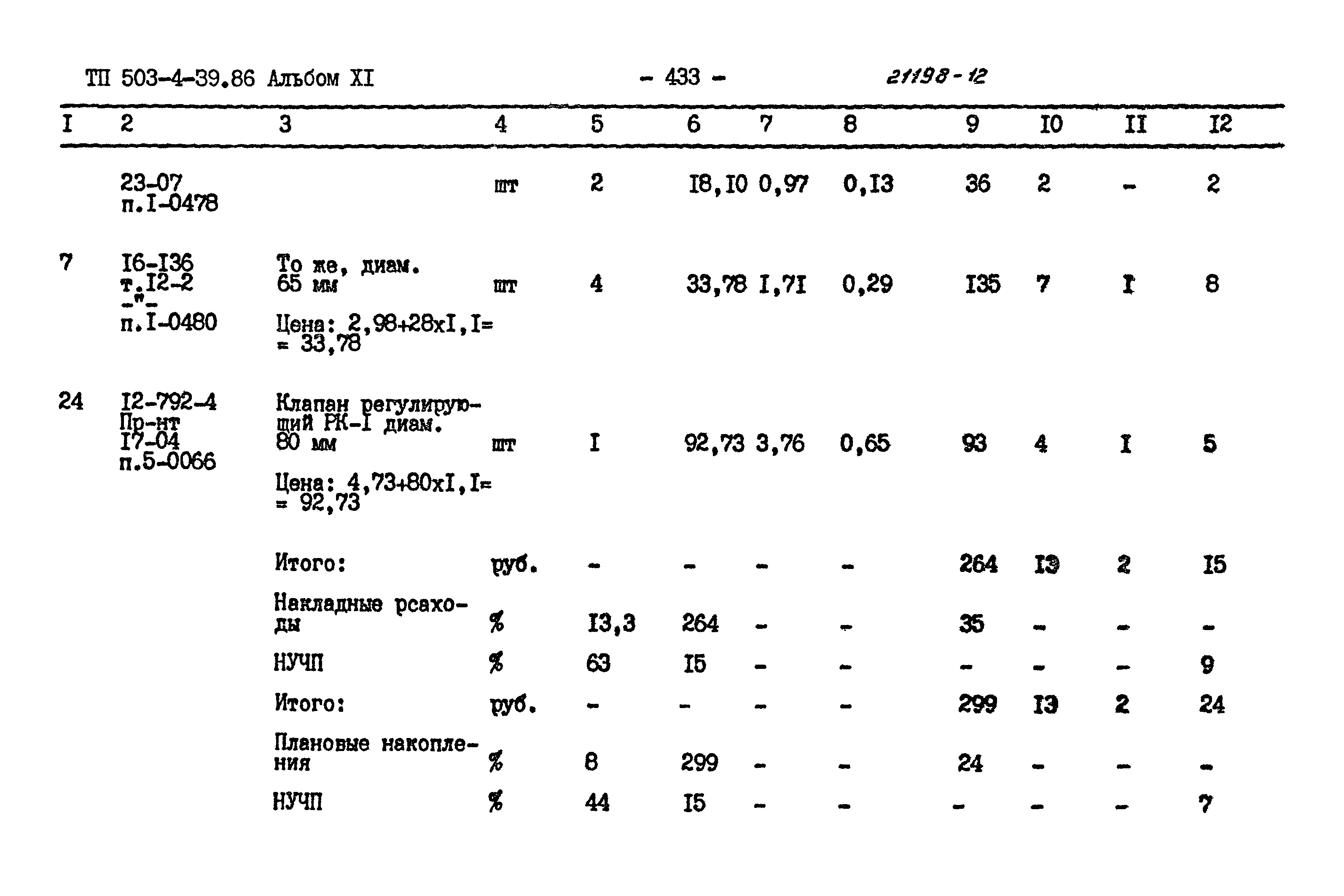 Типовой проект 503-4-39.86