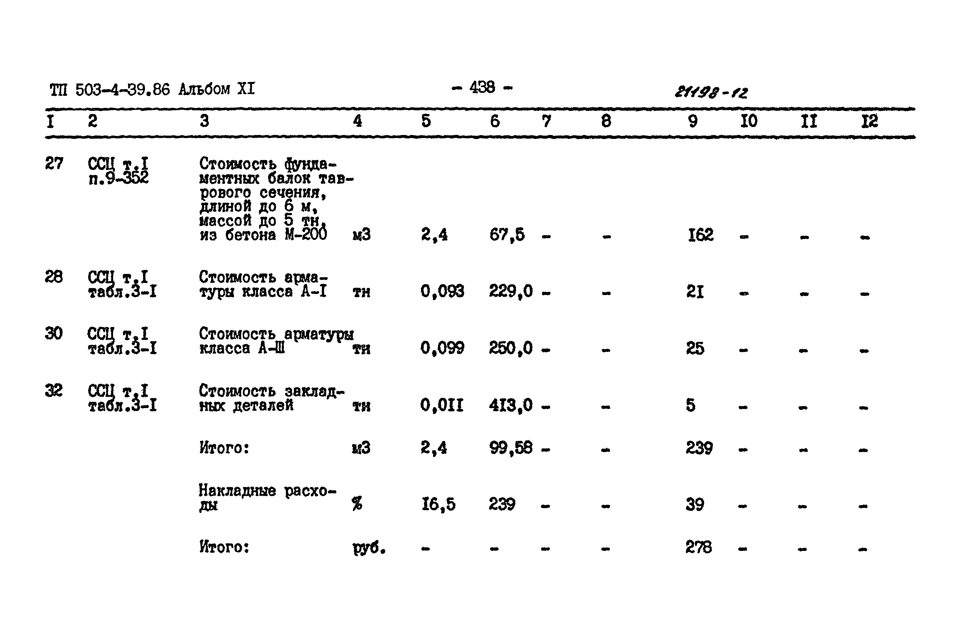 Типовой проект 503-4-39.86