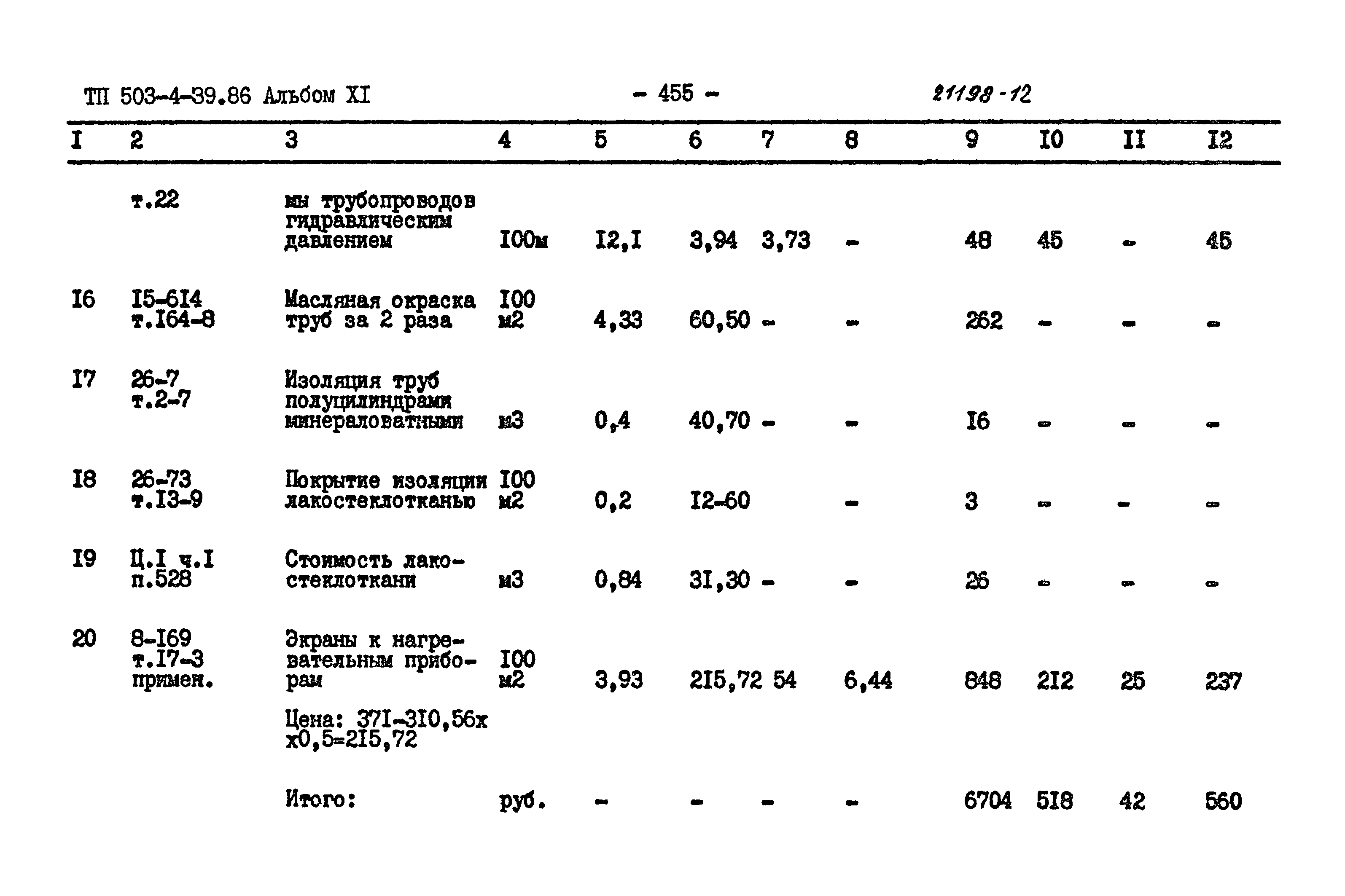 Типовой проект 503-4-39.86