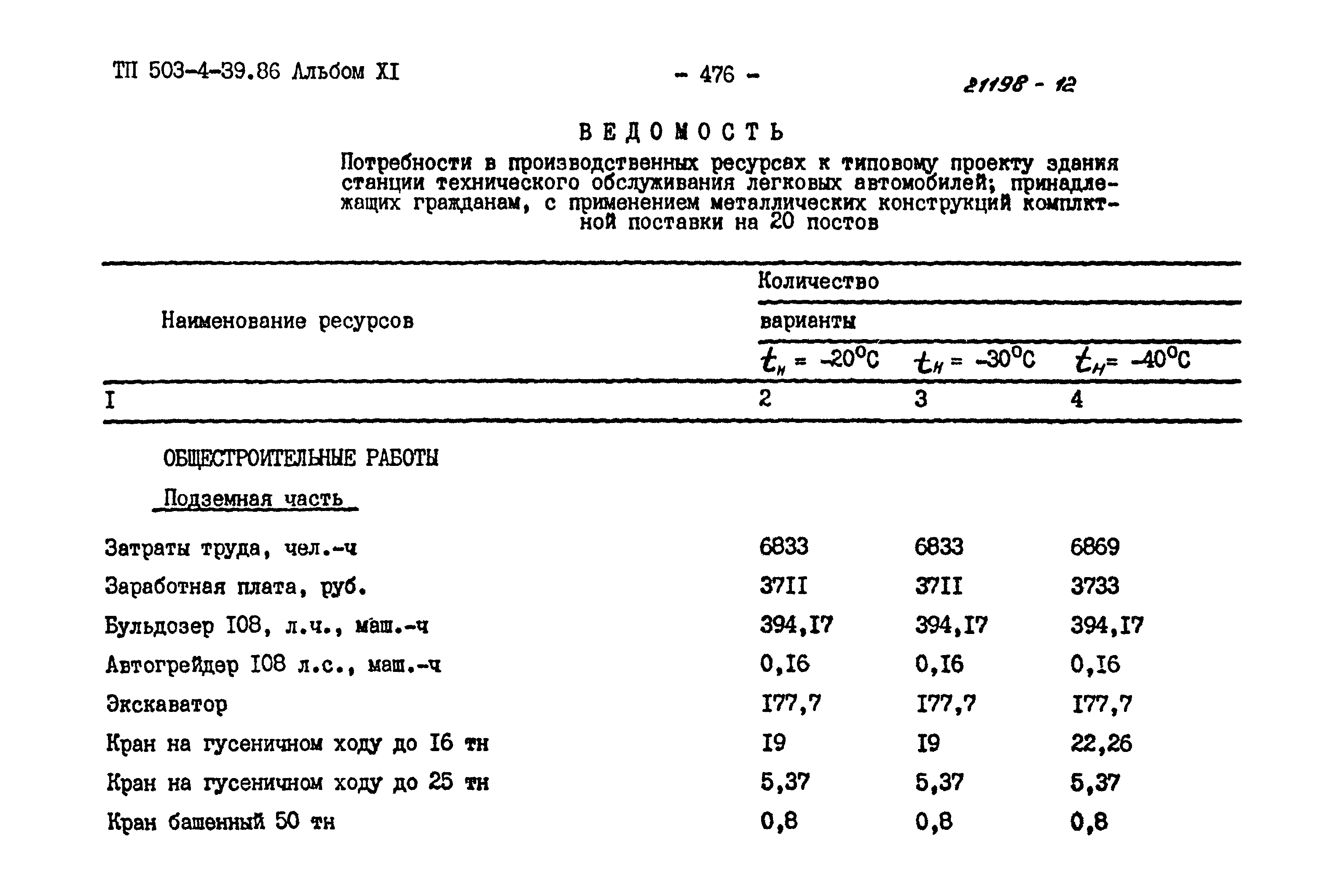 Типовой проект 503-4-39.86