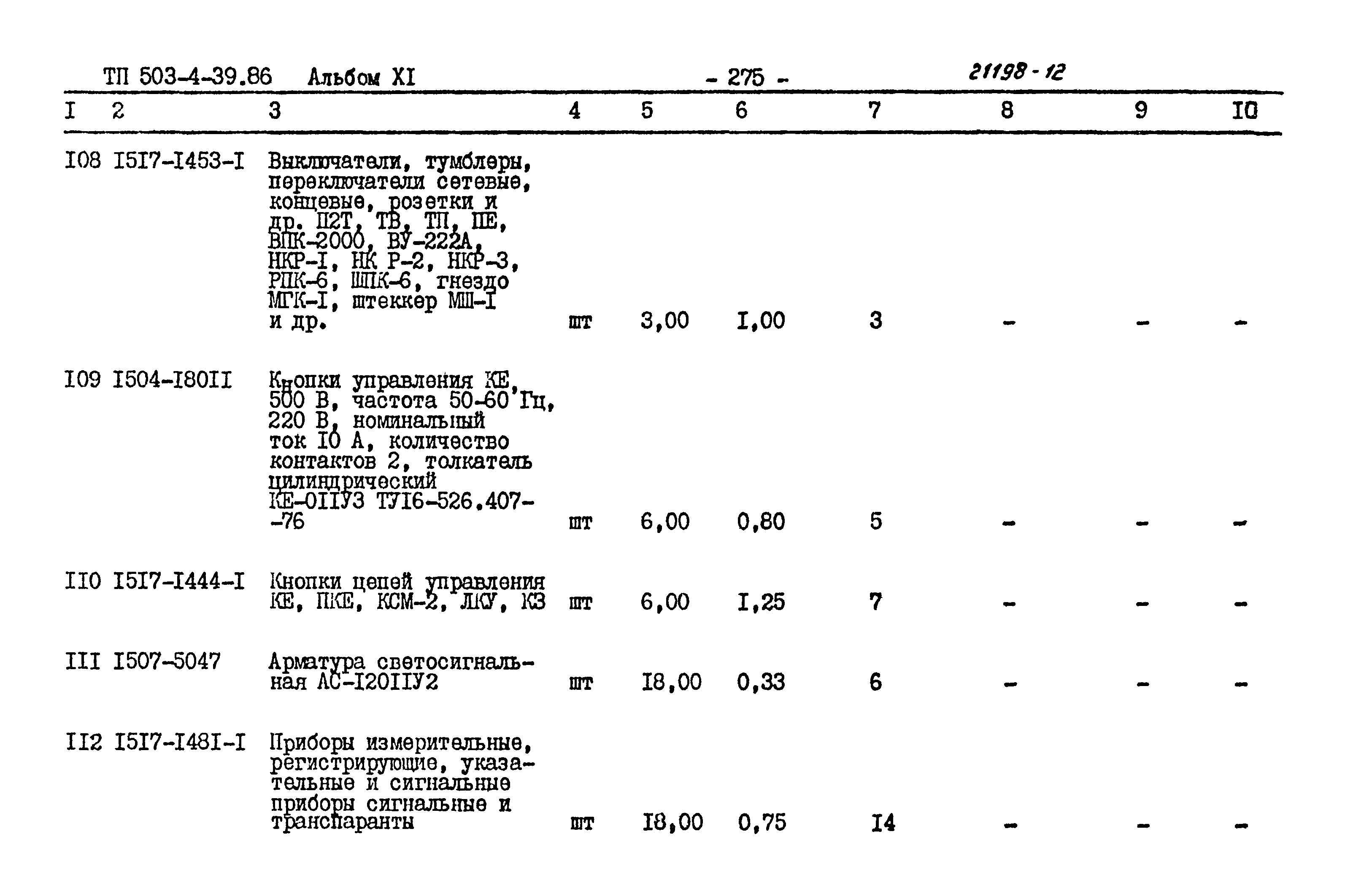 Типовой проект 503-4-39.86