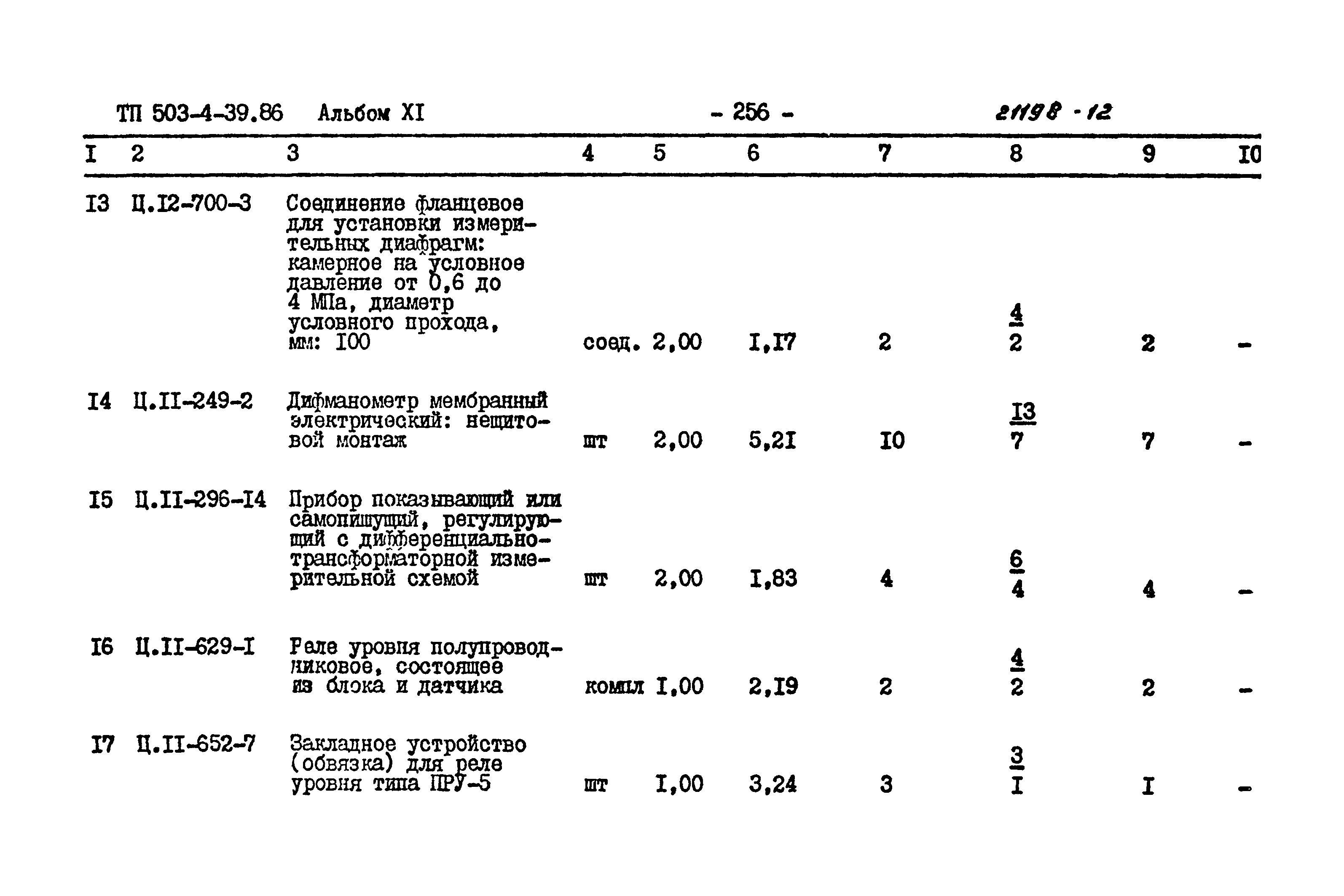 Типовой проект 503-4-39.86