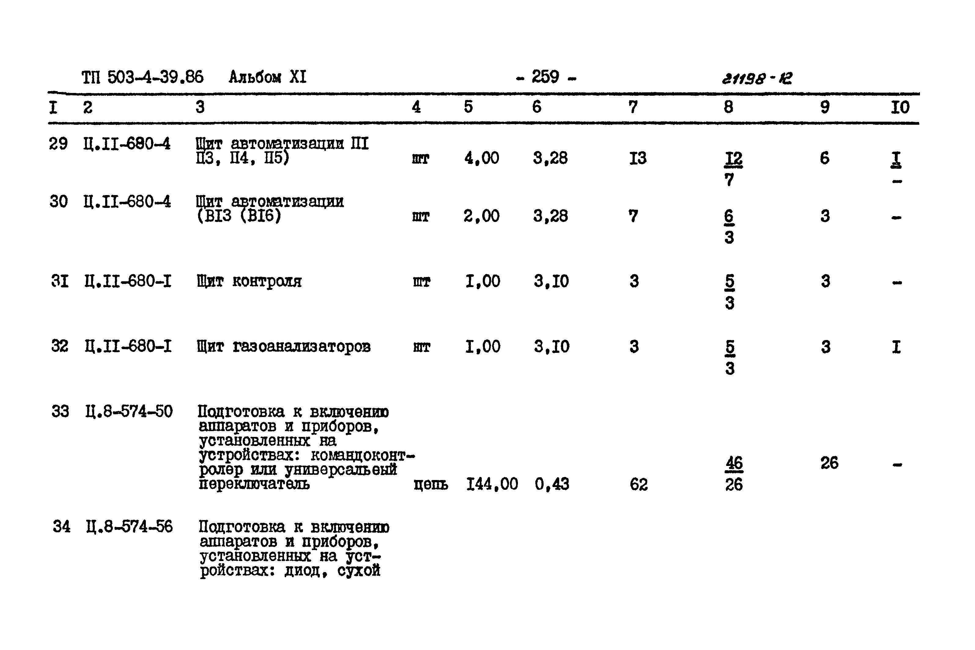 Типовой проект 503-4-39.86