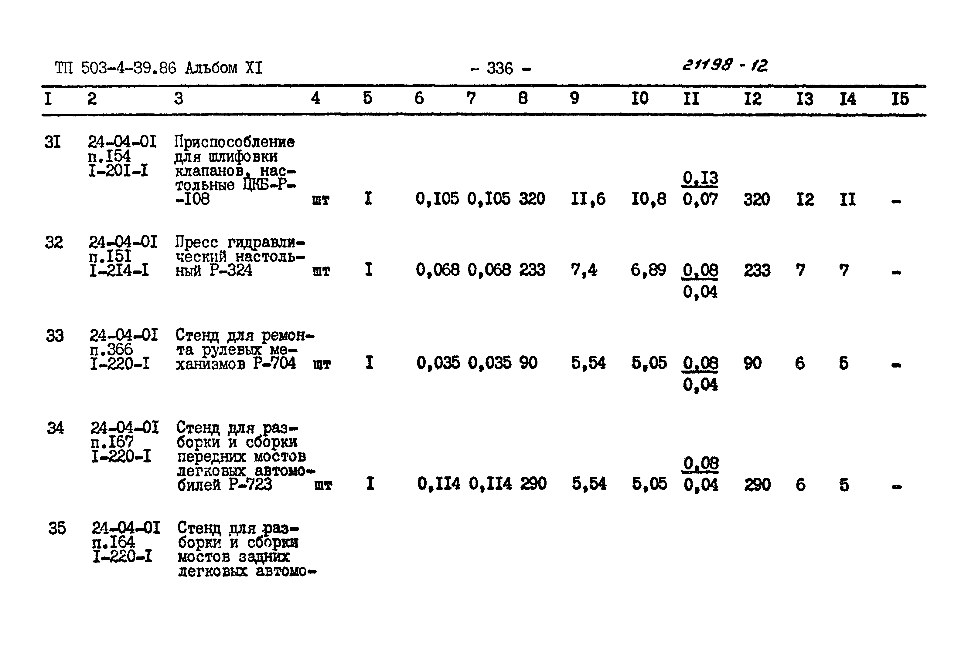 Типовой проект 503-4-39.86