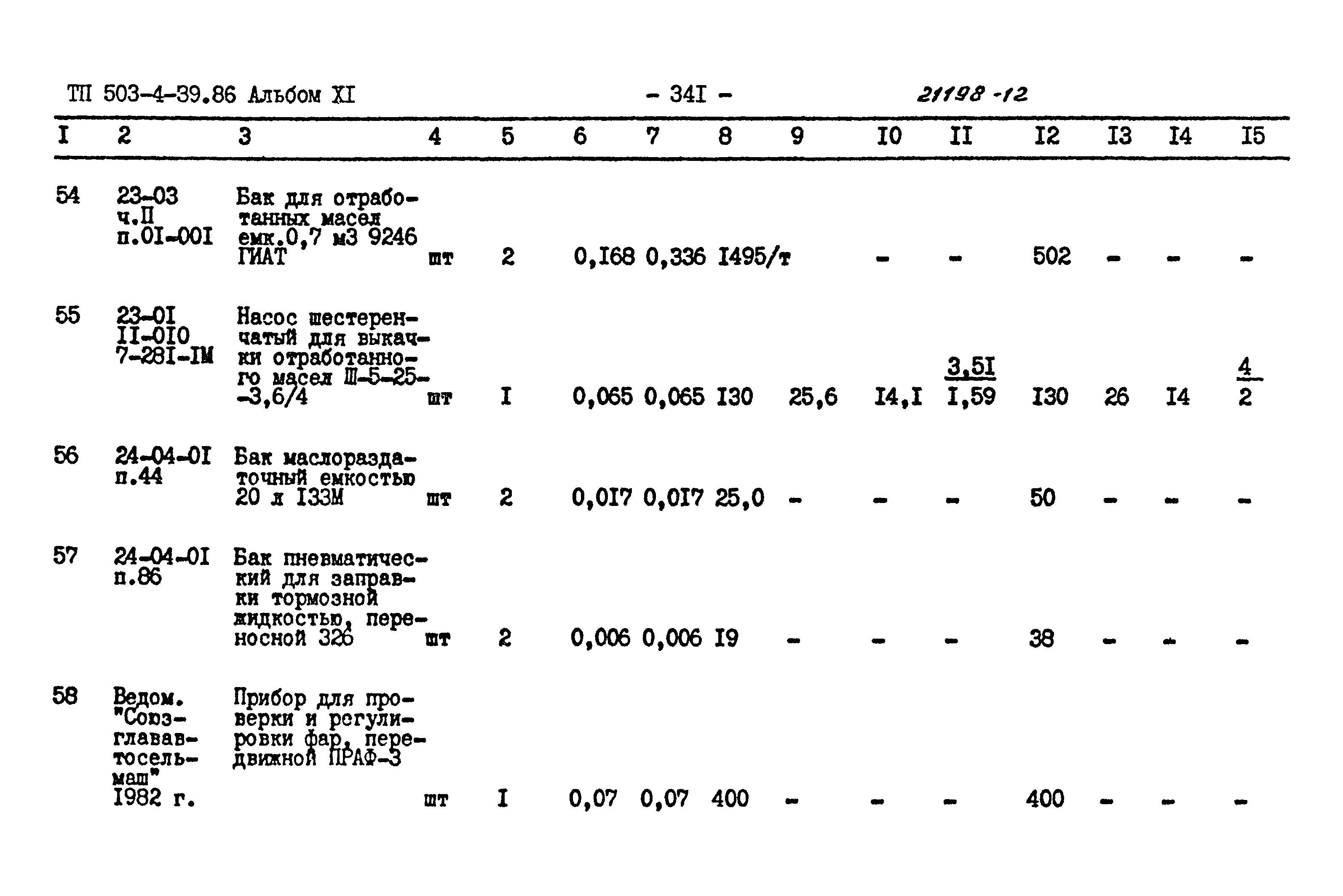 Типовой проект 503-4-39.86