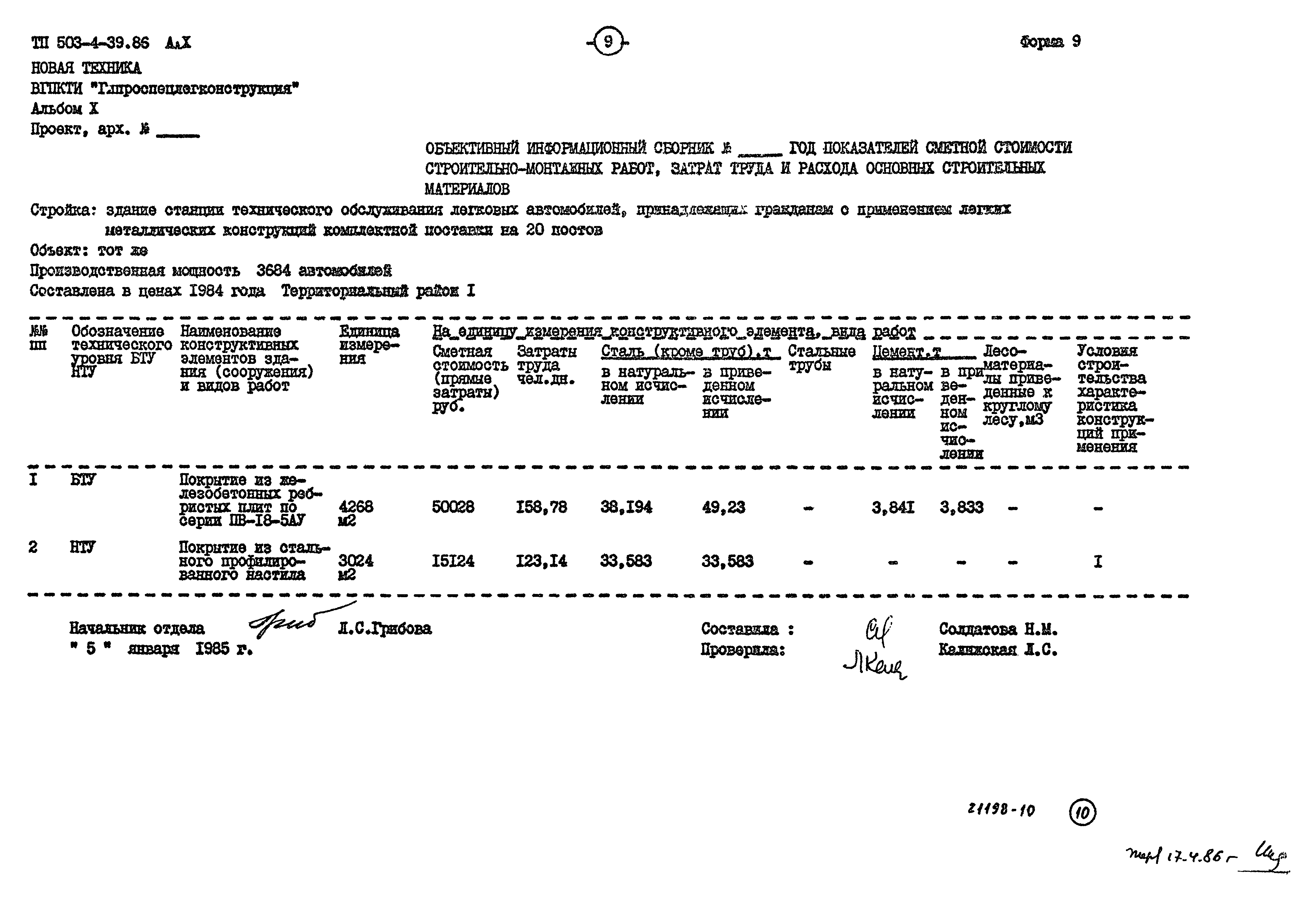 Типовой проект 503-4-39.86