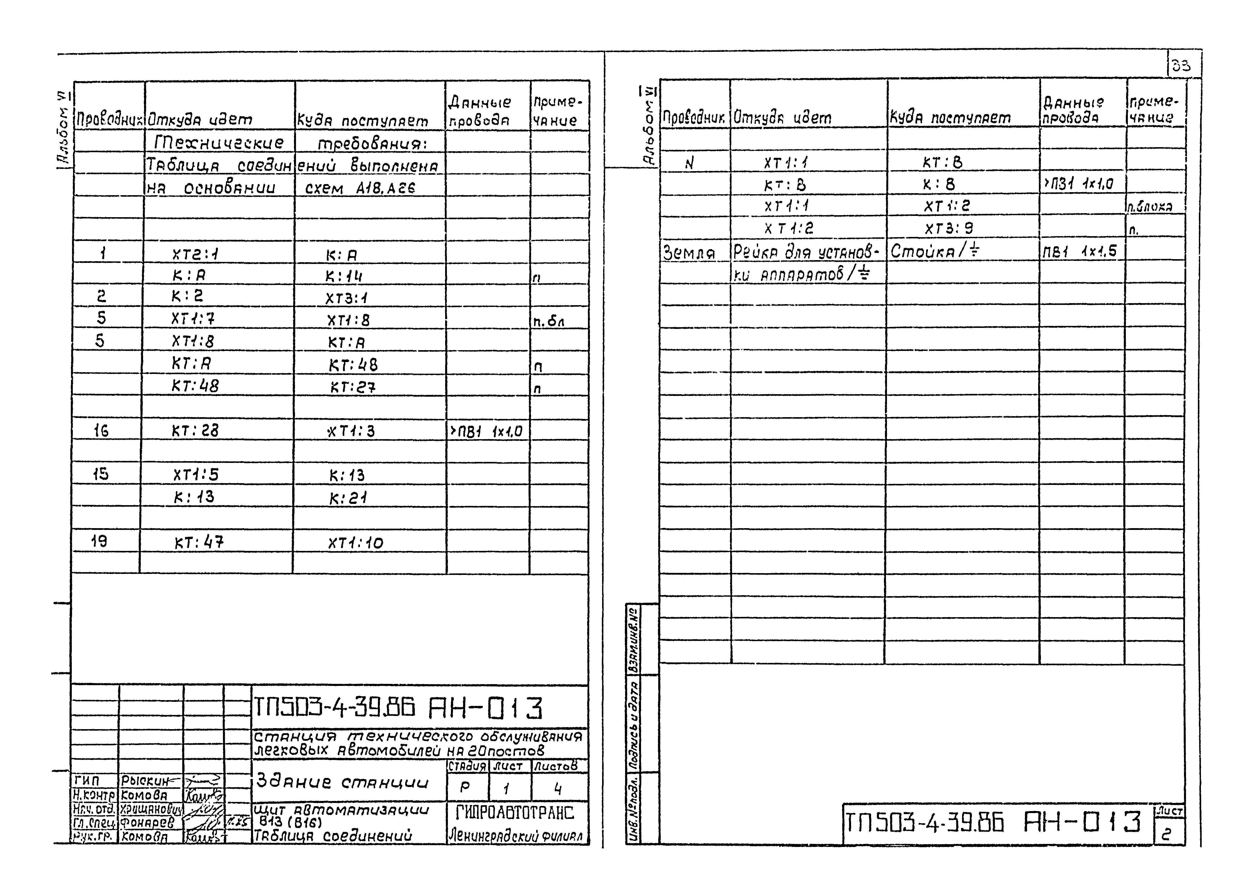 Типовой проект 503-4-39.86