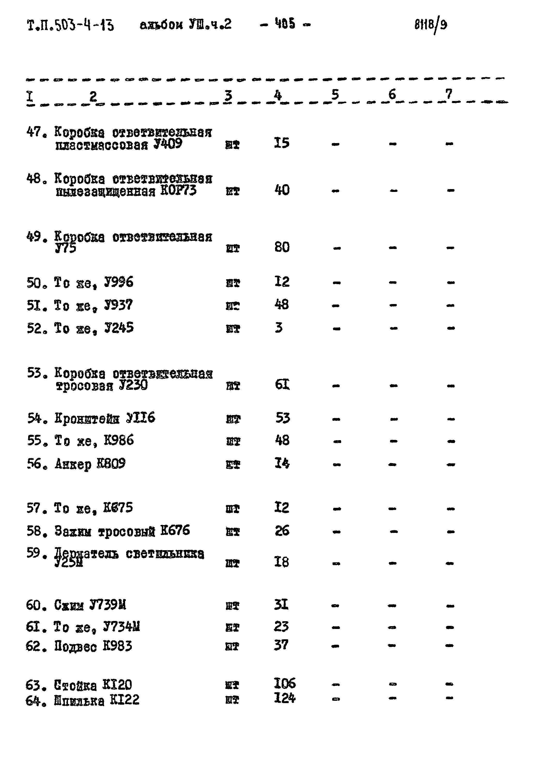 Типовой проект 503-4-13