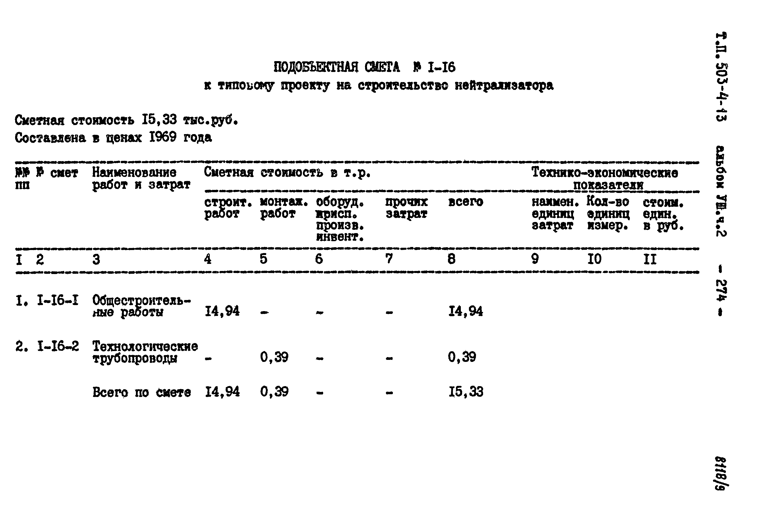 Типовой проект 503-4-13