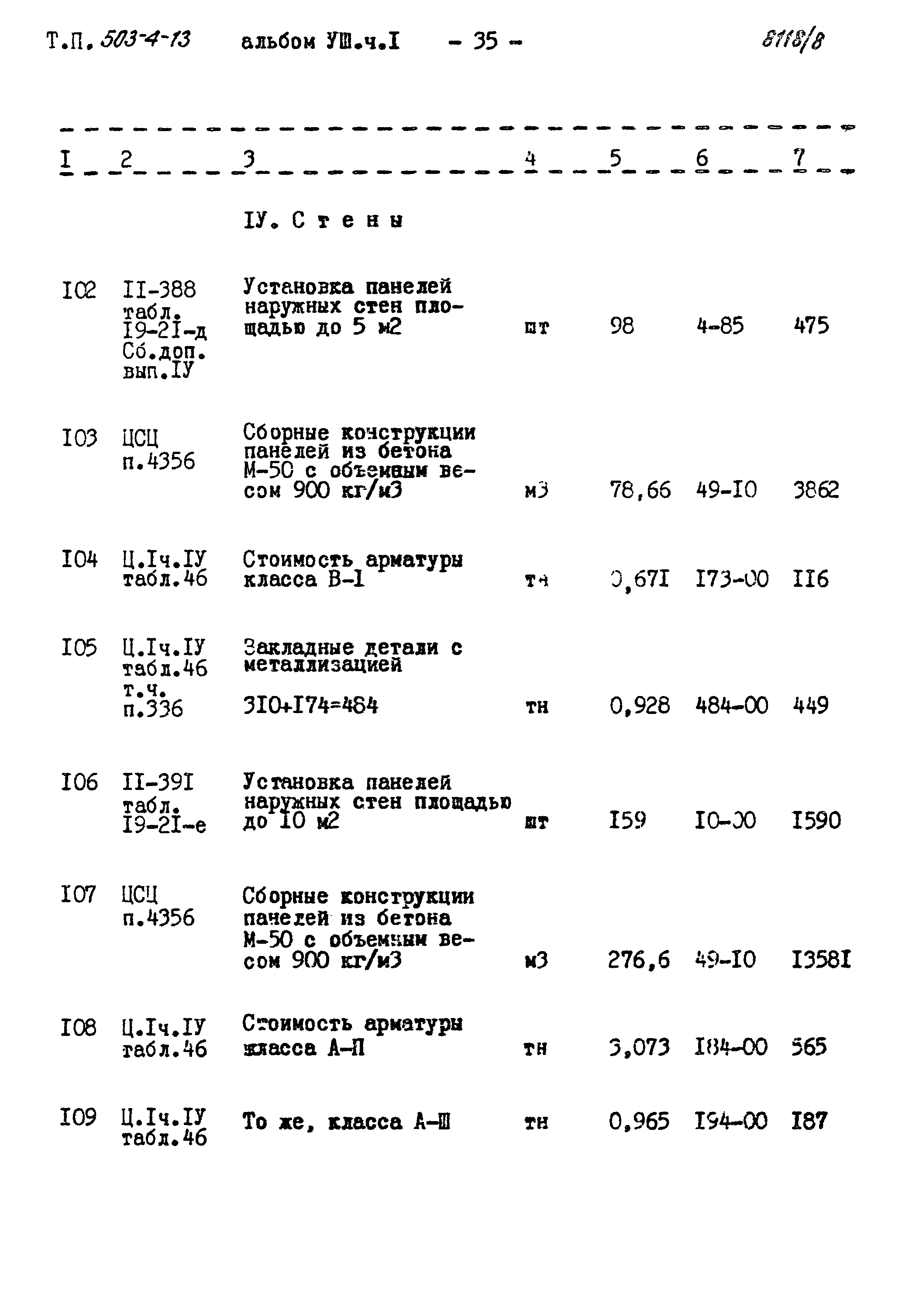 Типовой проект 503-4-13