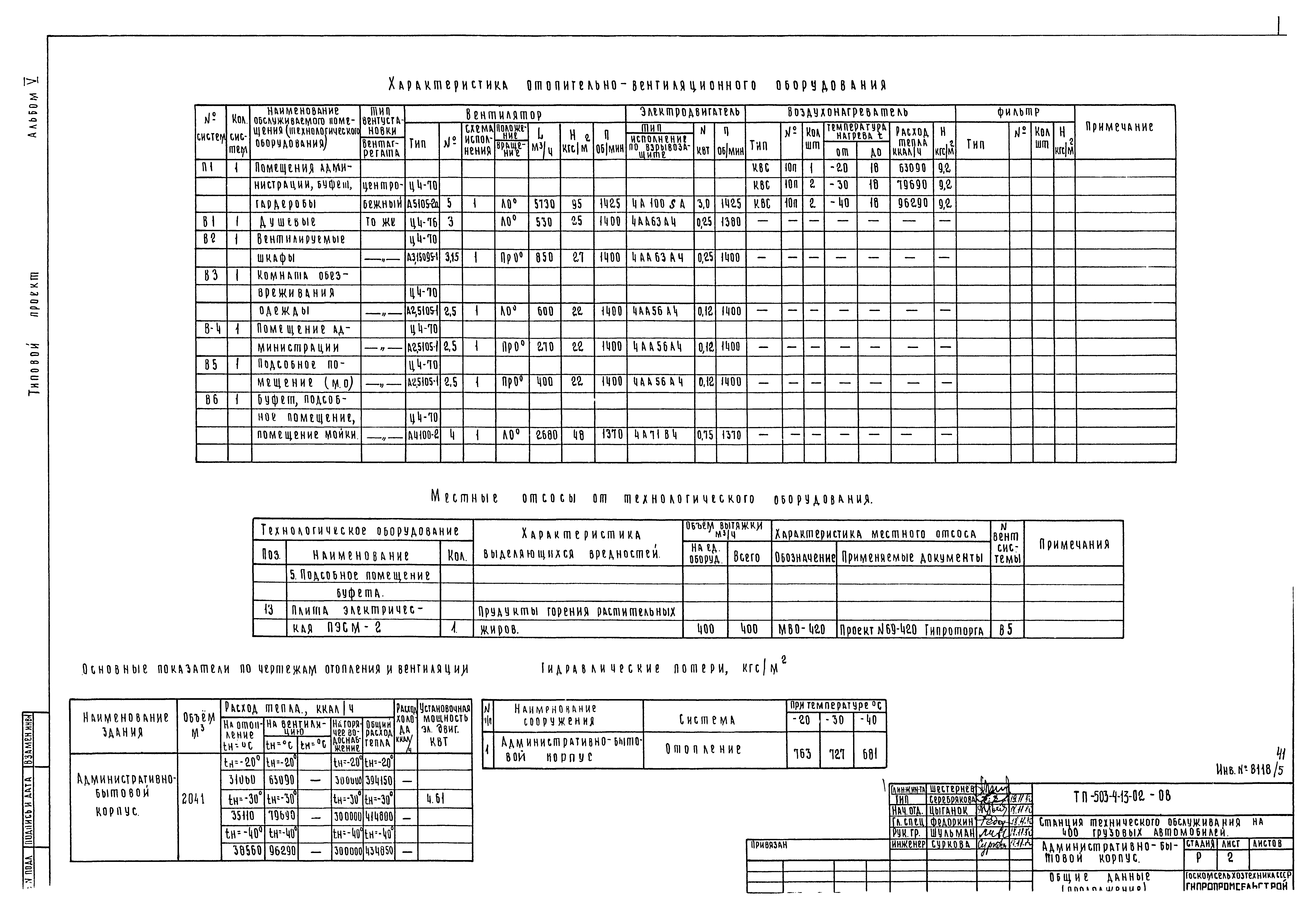 Типовой проект 503-4-13