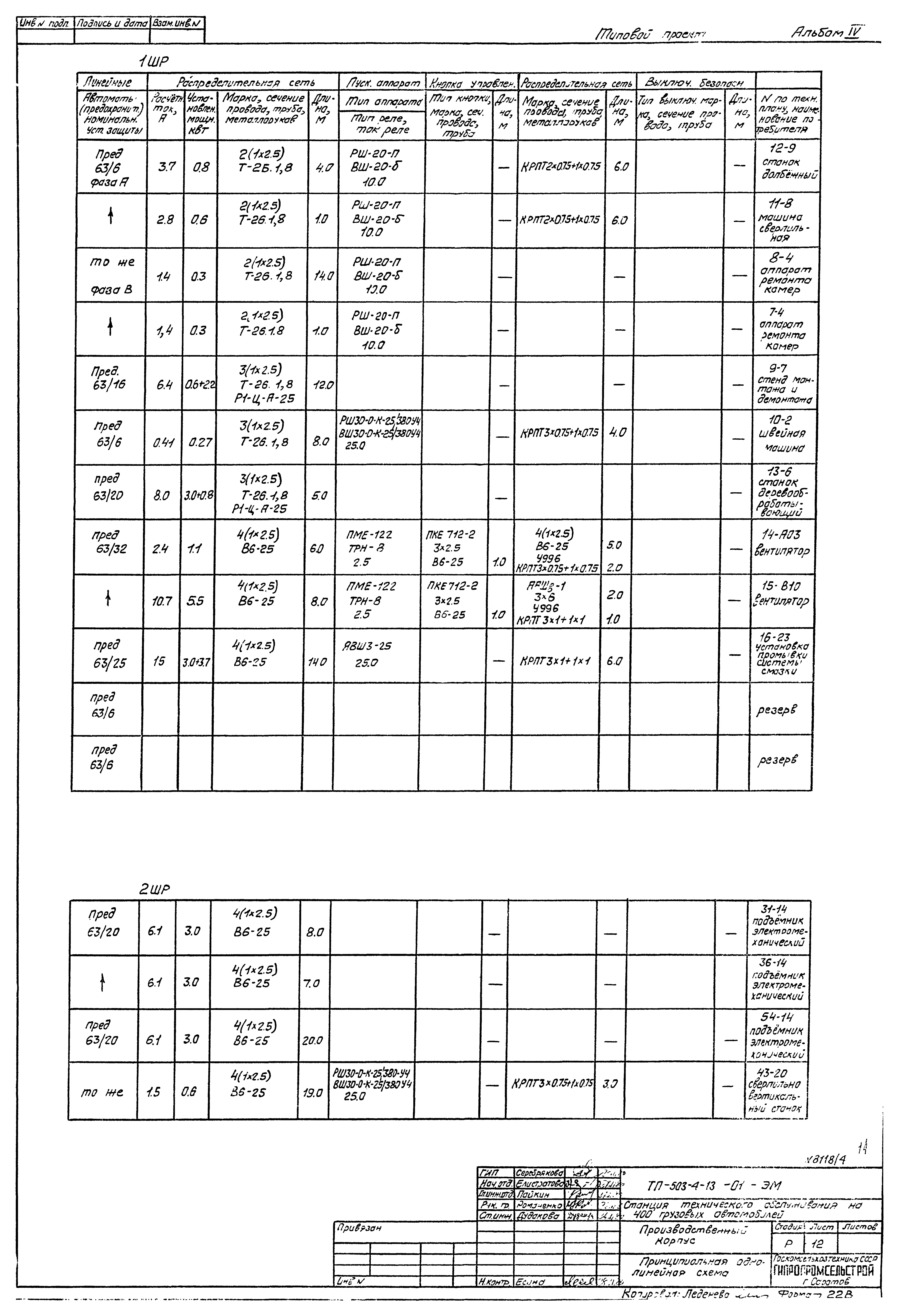 Типовой проект 503-4-13