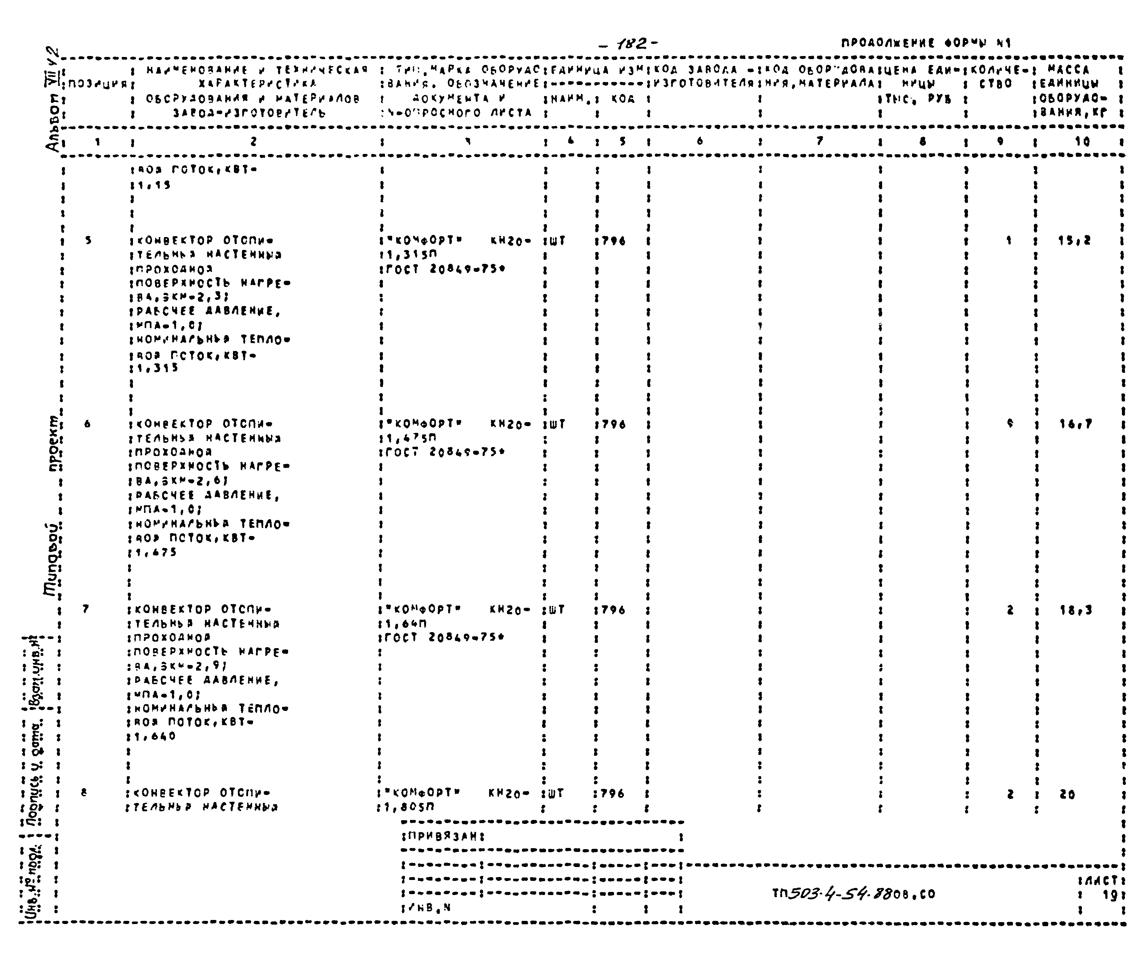 Типовой проект 503-4-54.88