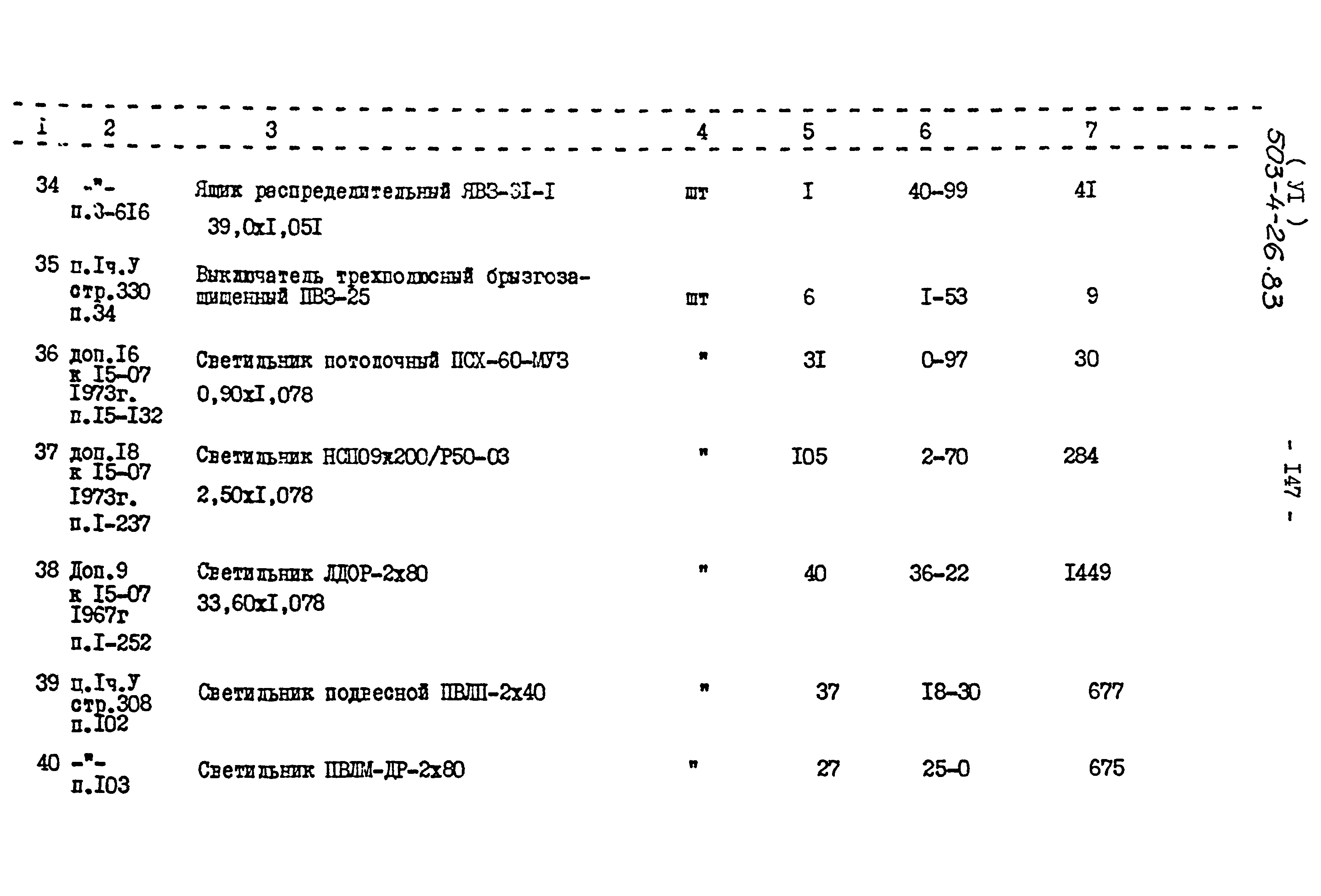 Типовой проект 503-4-26.83